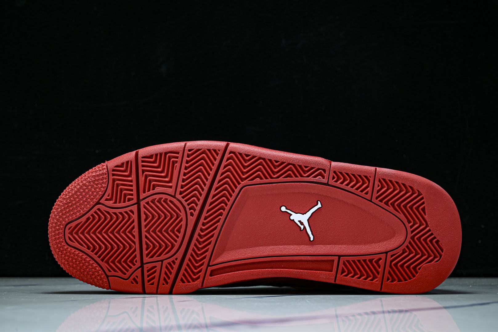 AJ4 EUR:39-48.5P:600纯原-Air Jordan 4 RETRO 大红爆裂纹 FV50