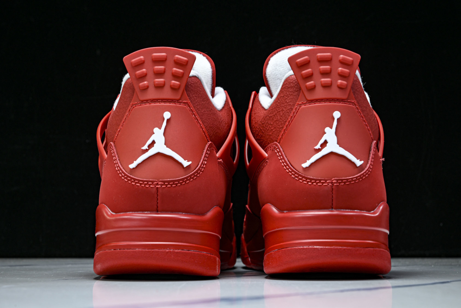 AJ4 EUR:39-48.5P:600纯原-Air Jordan 4 RETRO 大红爆裂纹 FV50
