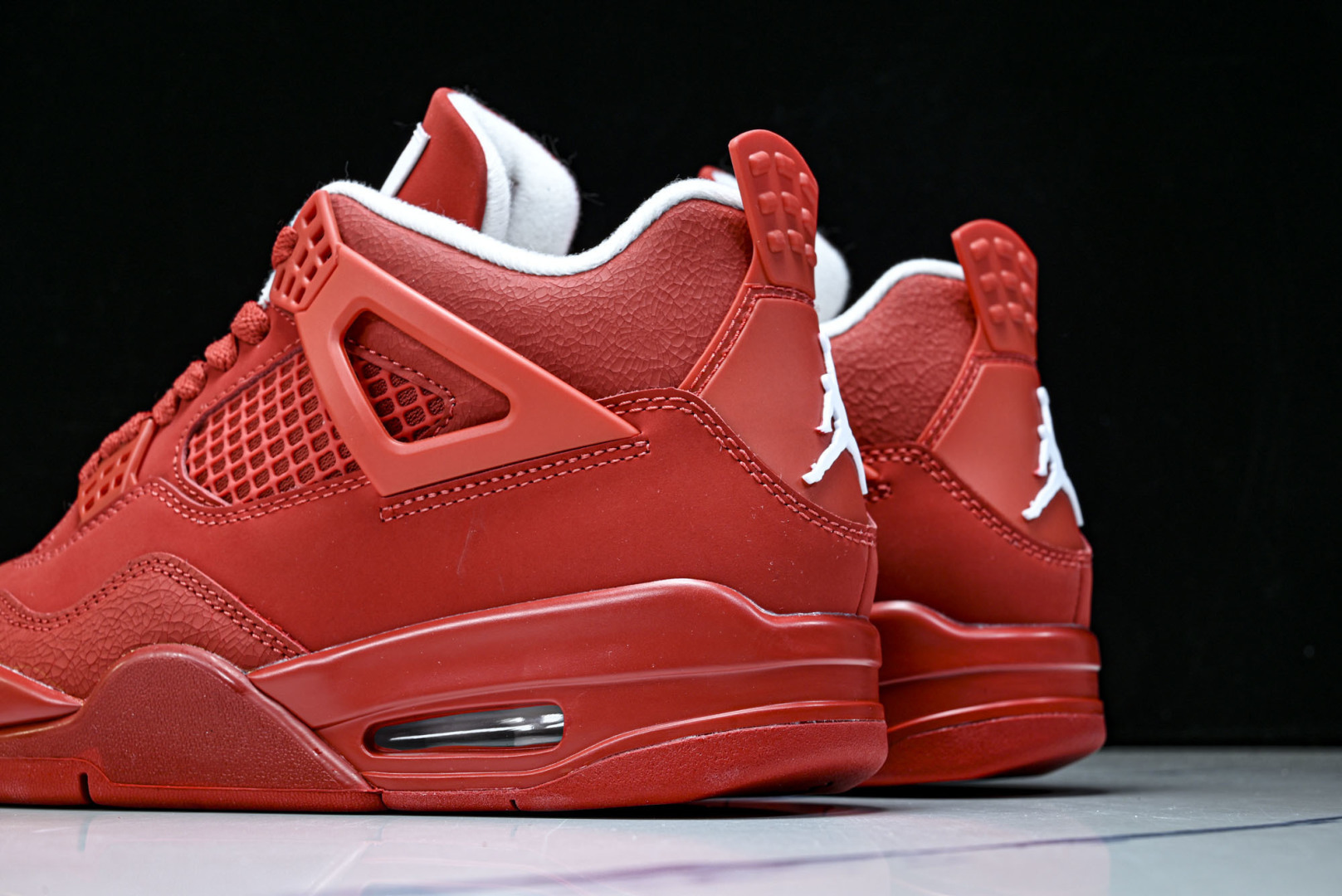 AJ4 EUR:39-48.5P:600纯原-Air Jordan 4 RETRO 大红爆裂纹 FV50