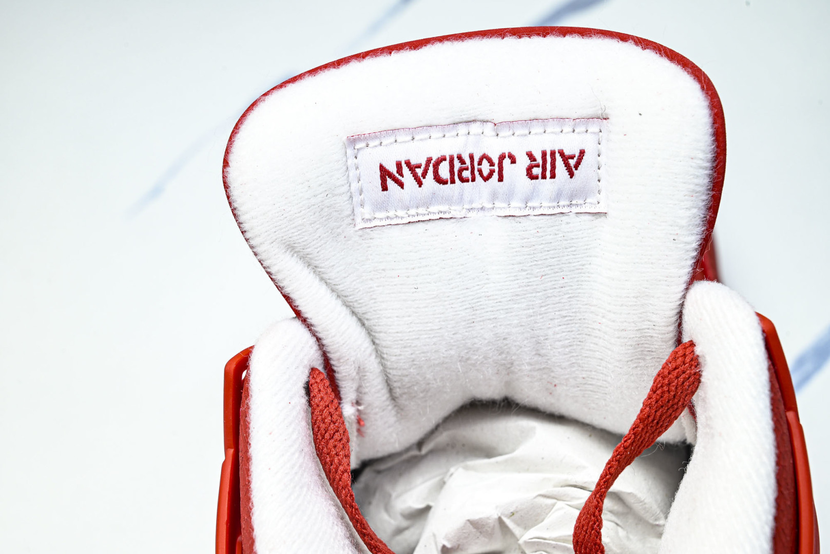 AJ4 EUR:39-48.5P:600纯原-Air Jordan 4 RETRO 大红爆裂纹 FV50