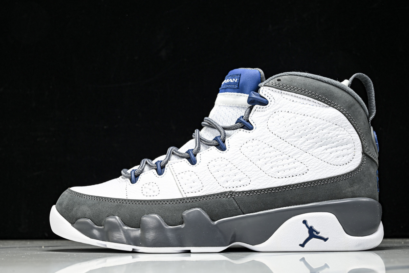 AJ9 EUR:40-48.5P:600纯原-Air Jordan 9 Retro Flint Grey