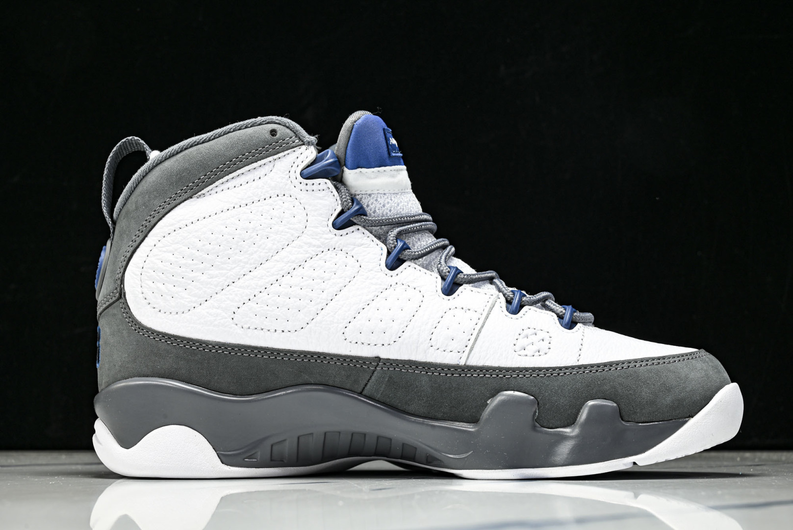 AJ9 EUR:40-48.5P:600纯原-Air Jordan 9 Retro Flint Grey