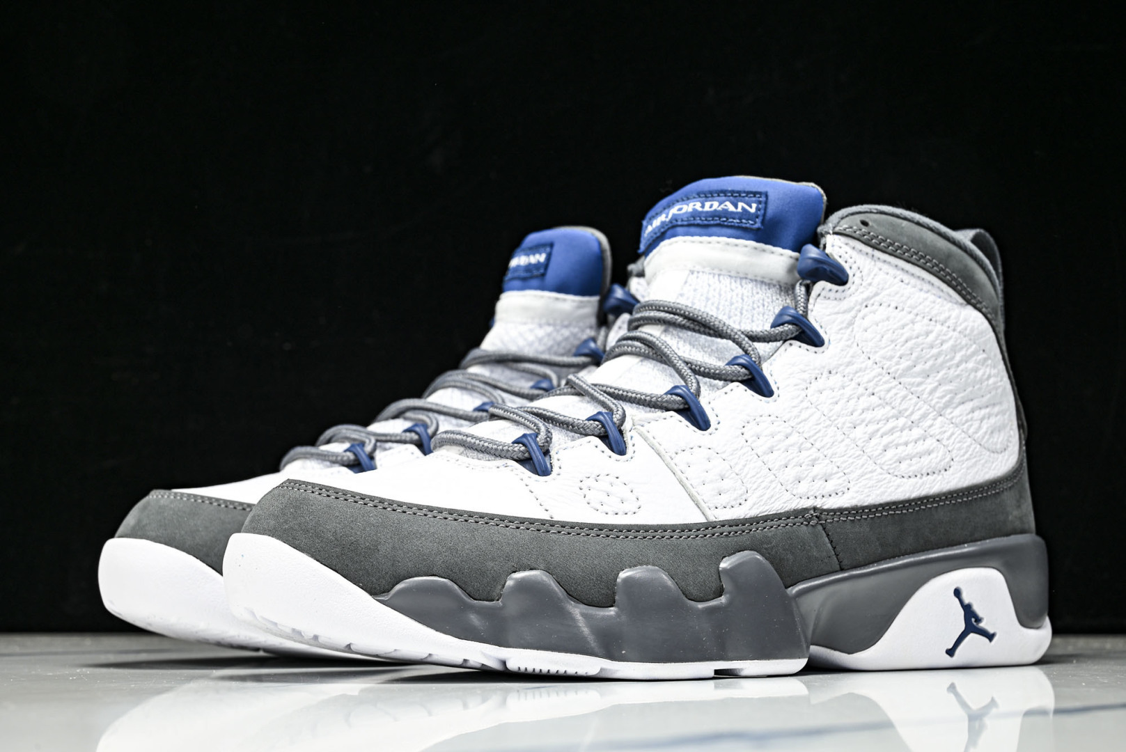 AJ9 EUR:40-48.5P:600纯原-Air Jordan 9 Retro Flint Grey