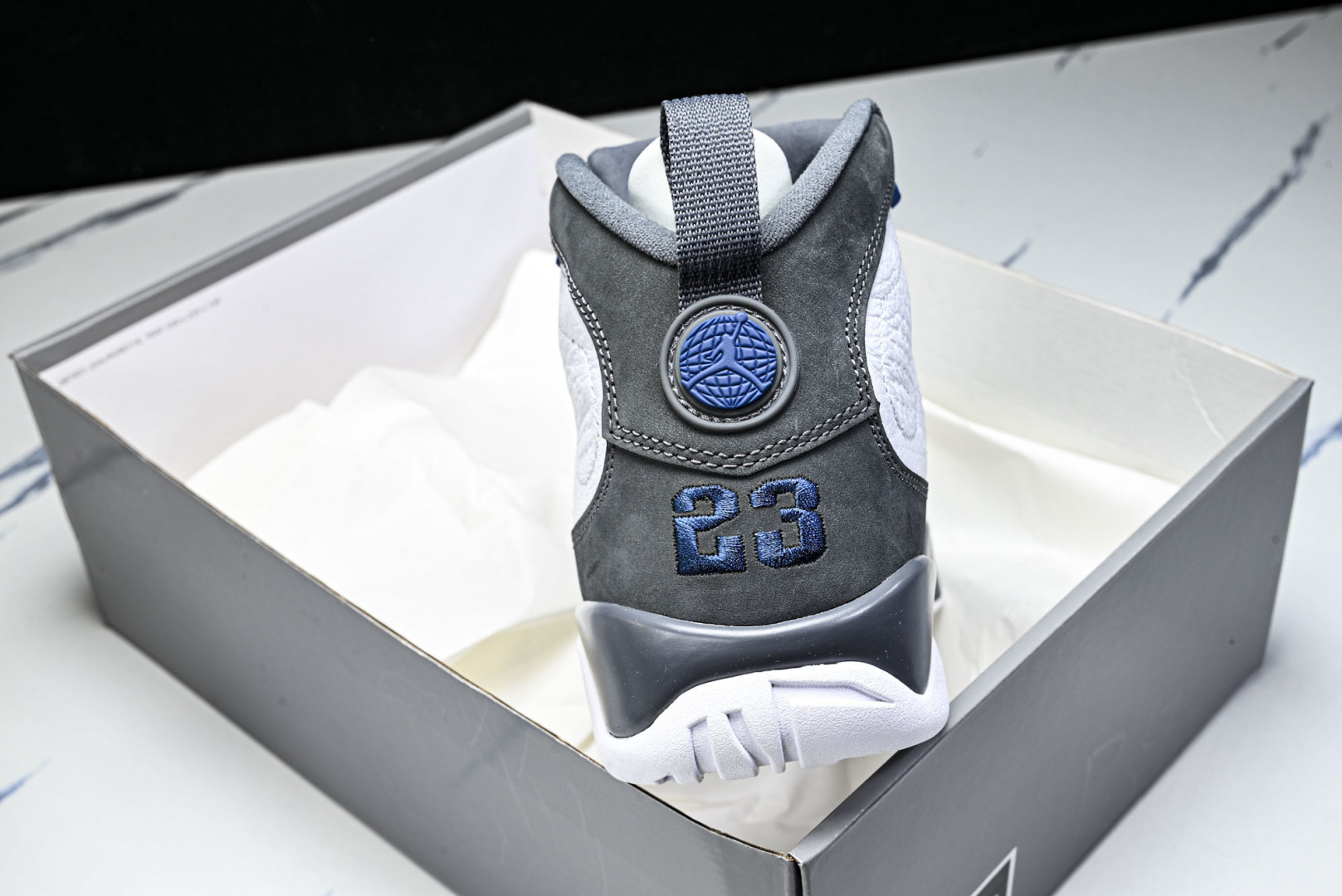 AJ9 EUR:40-48.5P:600纯原-Air Jordan 9 Retro Flint Grey