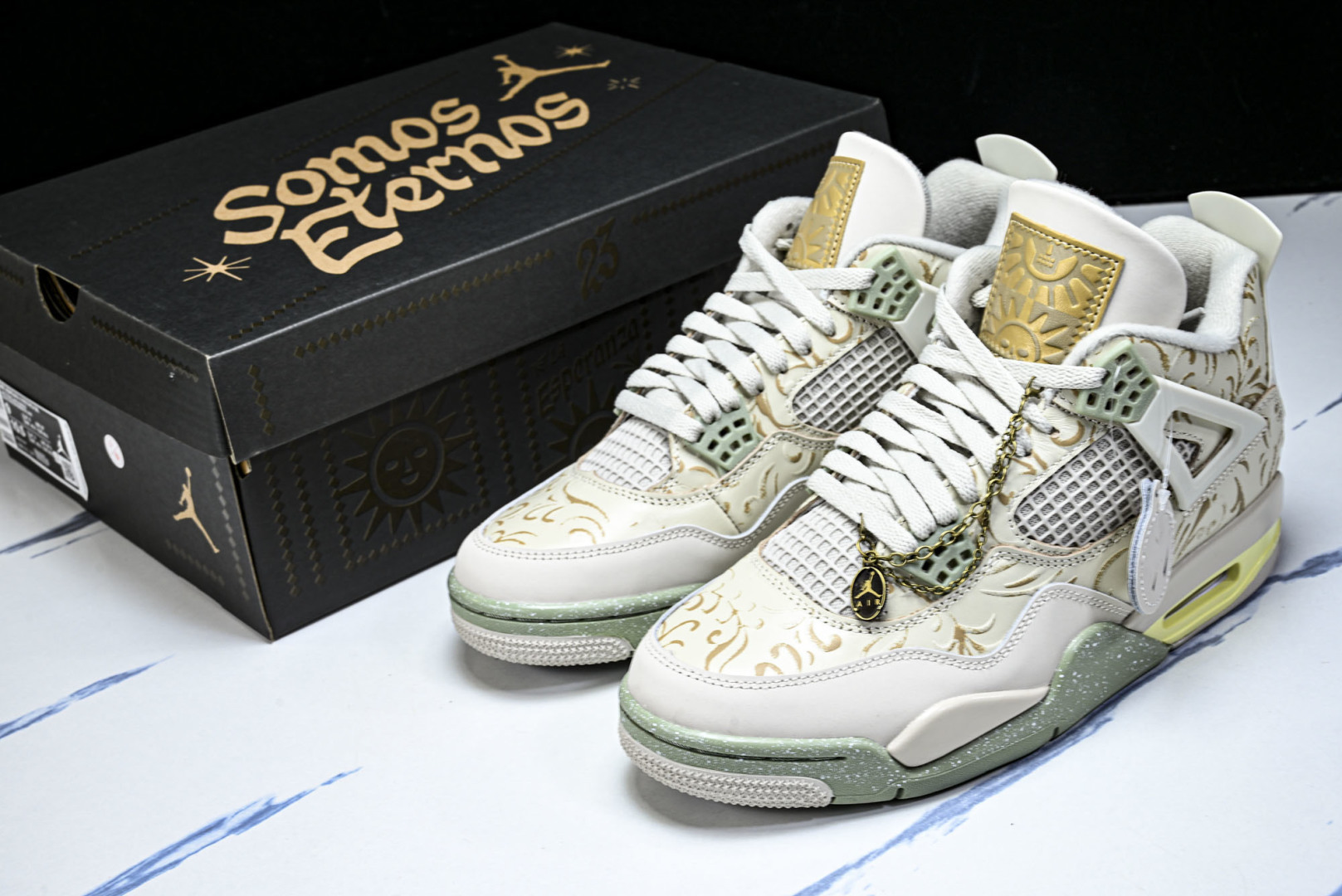 AJ4 EUR:40-48.5P:500纯原-Air Jordan 4 Retro Somos Eter