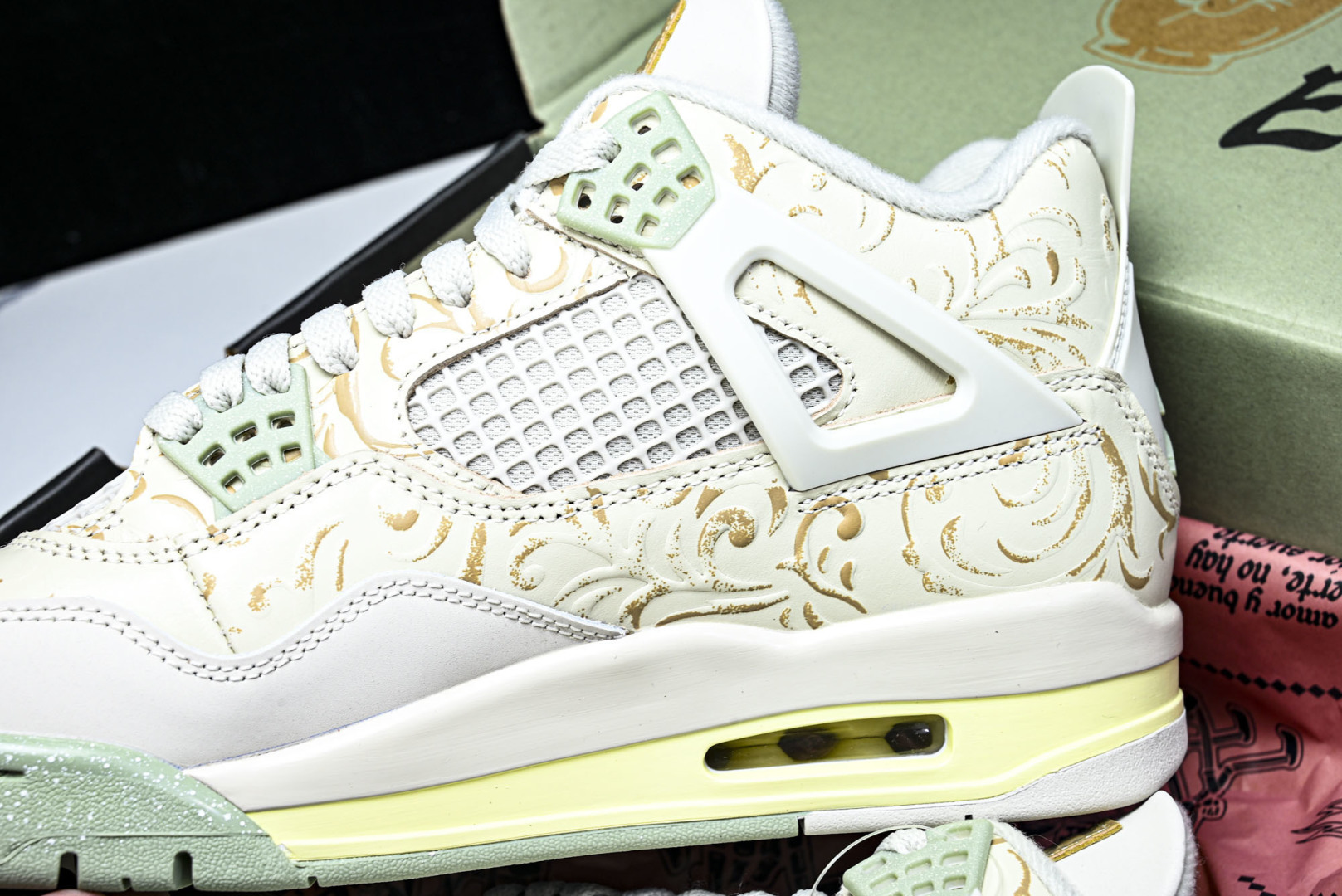 AJ4 EUR:40-48.5P:500纯原-Air Jordan 4 Retro Somos Eter