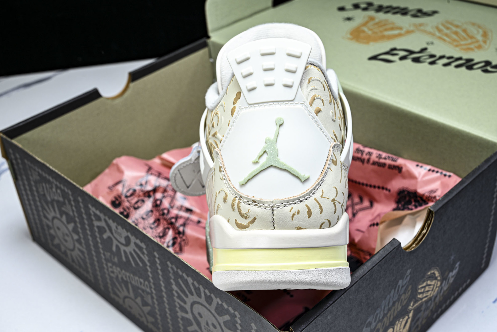 AJ4 EUR:40-48.5P:500纯原-Air Jordan 4 Retro Somos Eter