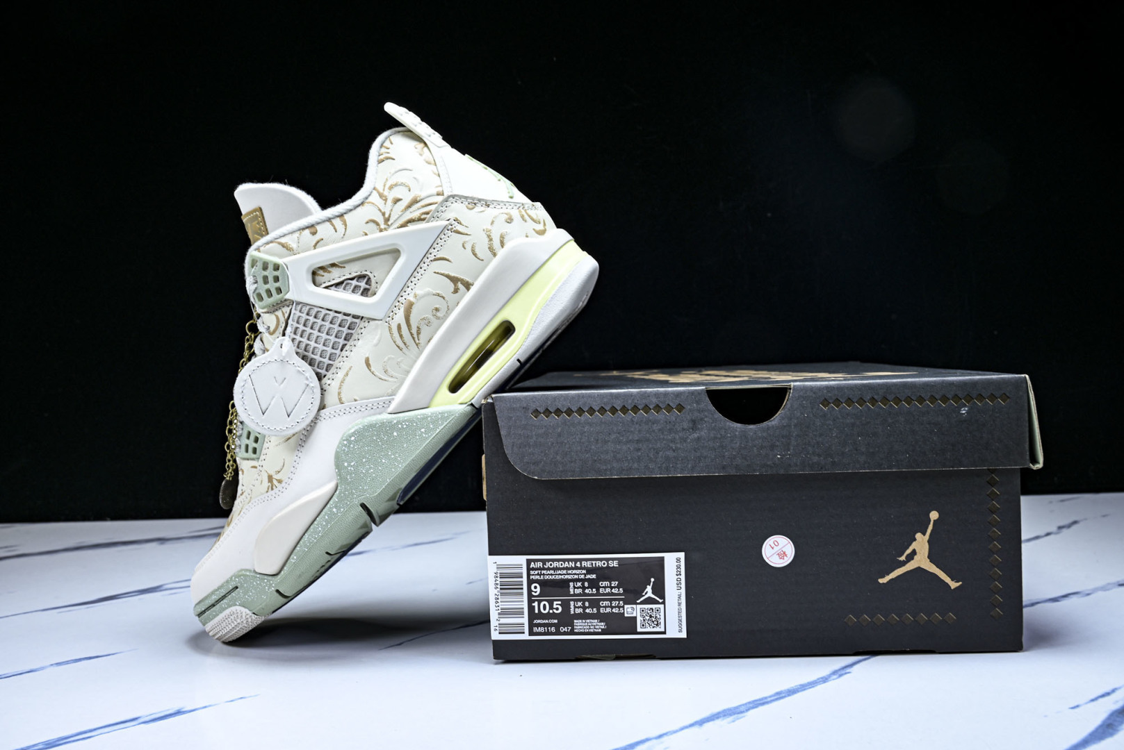 AJ4 EUR:40-48.5P:500纯原-Air Jordan 4 Retro Somos Eter