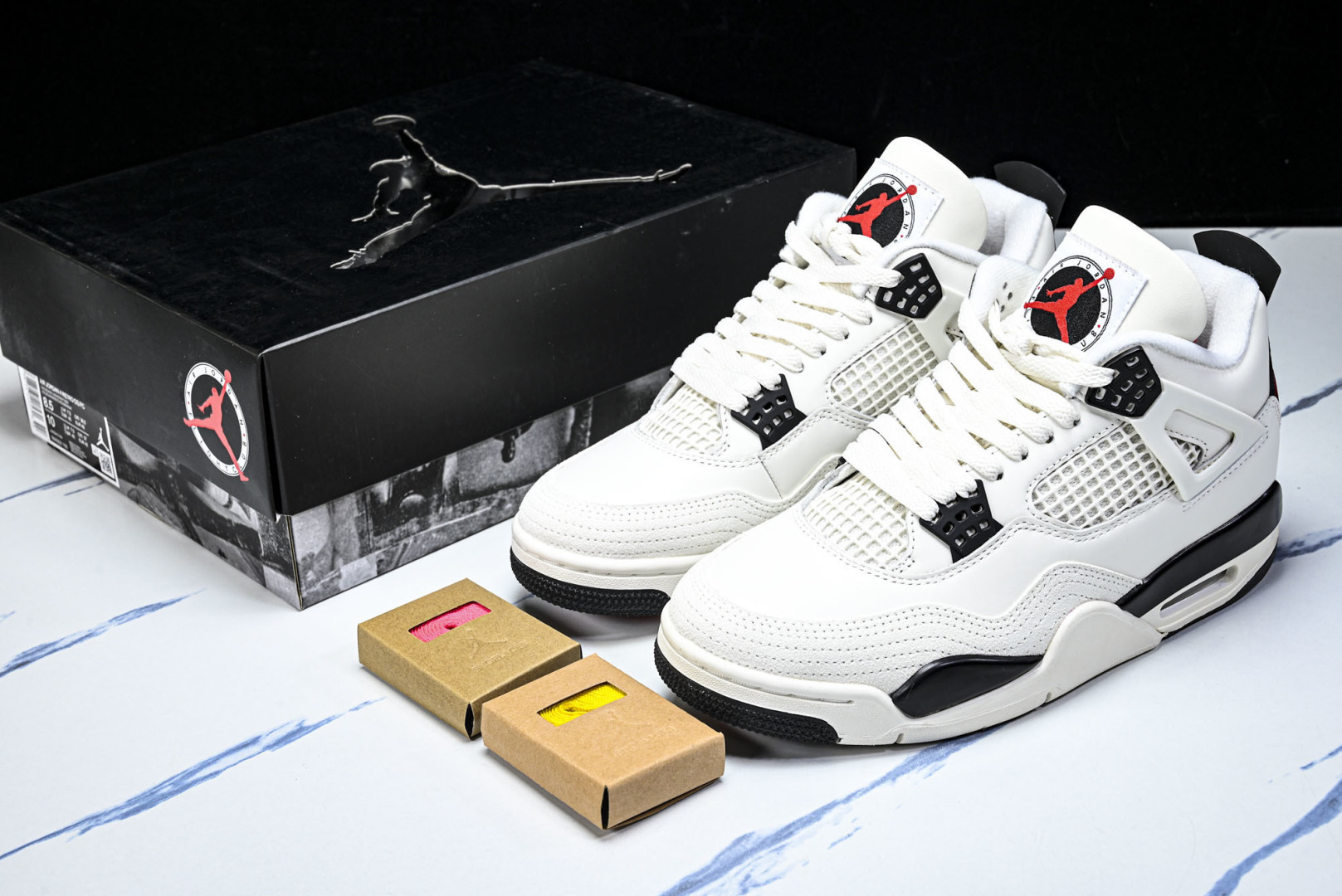 AJ4 EUR:40-48.5P:570纯原-Air Jordan 4 Retro Flight Clu