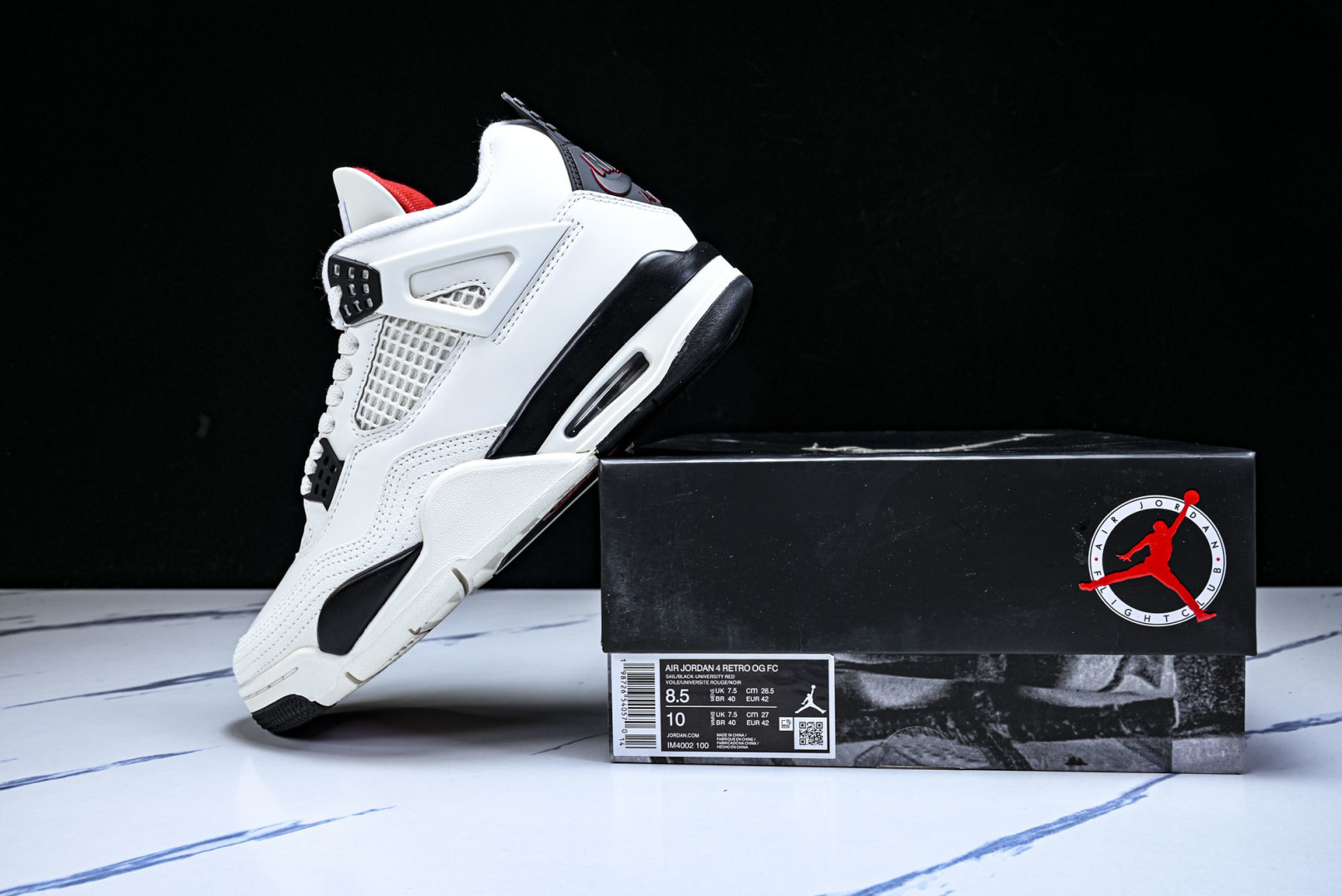 AJ4 EUR:40-48.5P:570纯原-Air Jordan 4 Retro Flight Clu