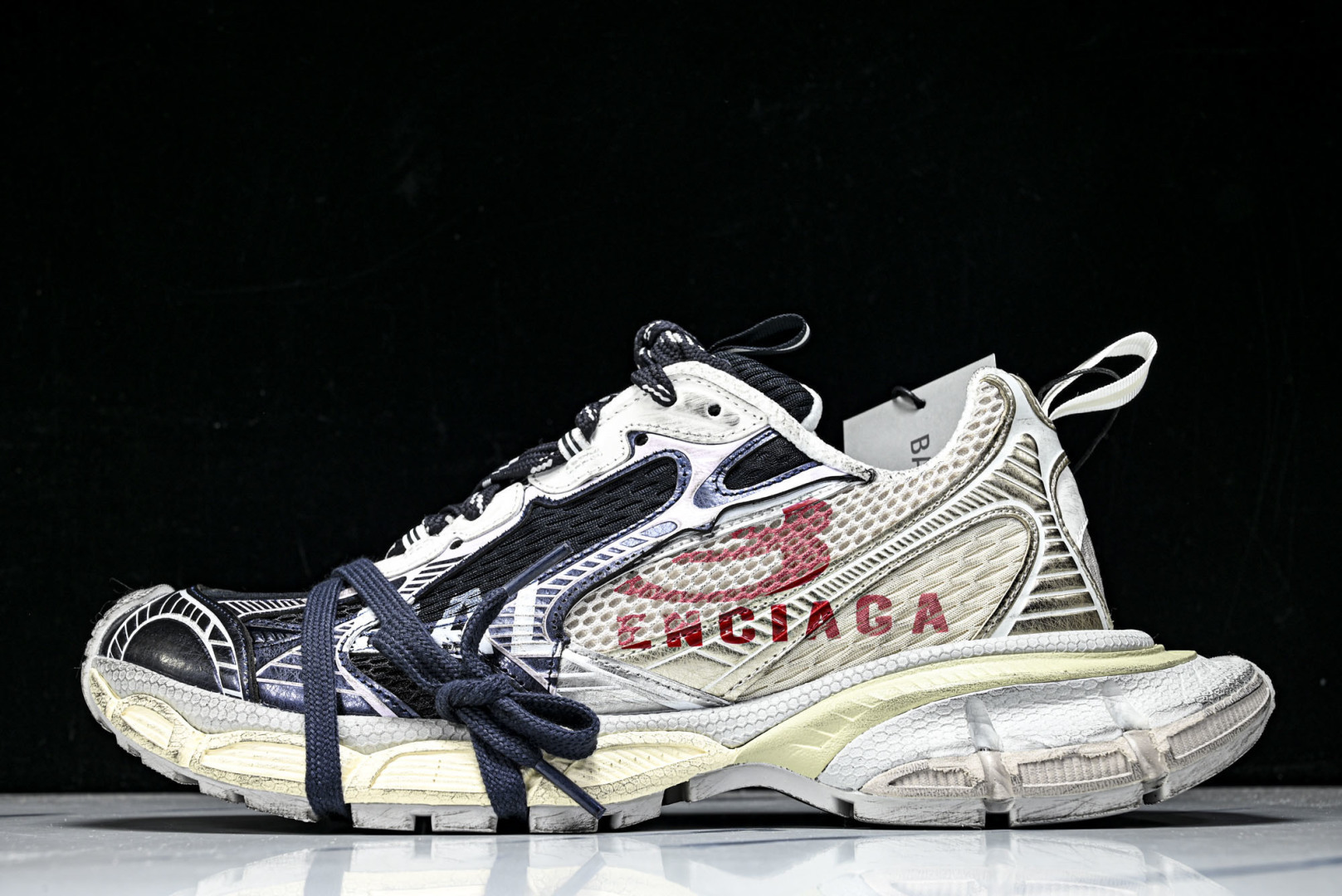 巴黎 EUR:35-46 偏大一码P:500纯原-Balenciaga 3XL SPLIT-LOGO 海