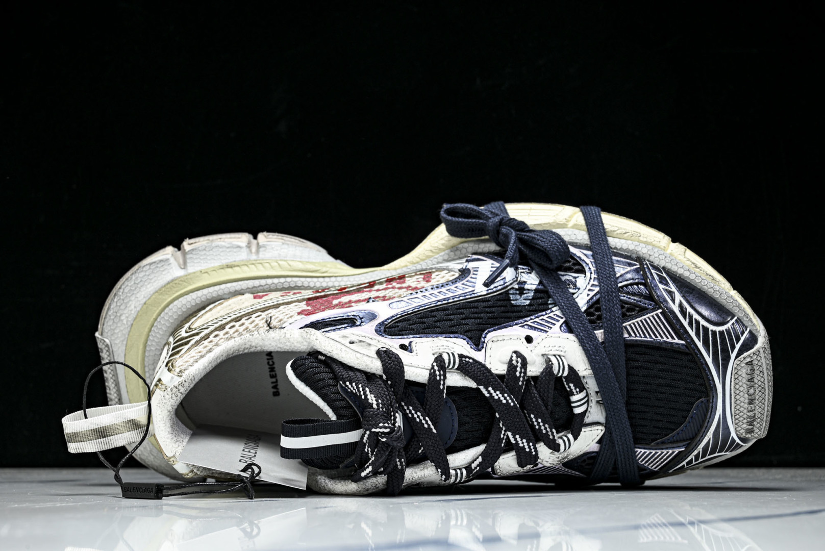 巴黎 EUR:35-46 偏大一码P:500纯原-Balenciaga 3XL SPLIT-LOGO 海