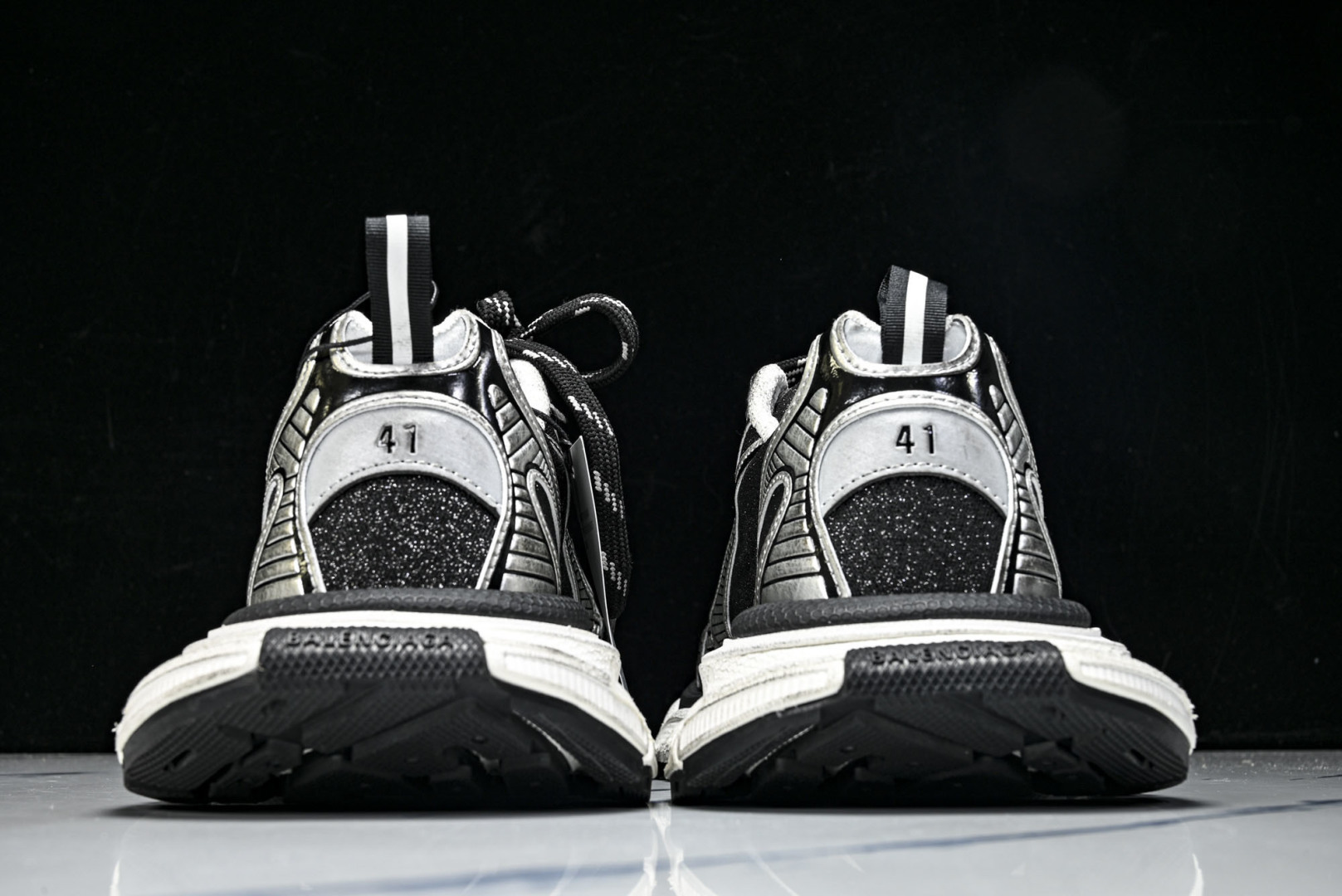 巴黎 EUR:35-46 偏大一码P:500纯原-Balenciaga 3XL 黑灰 W3XLX1080