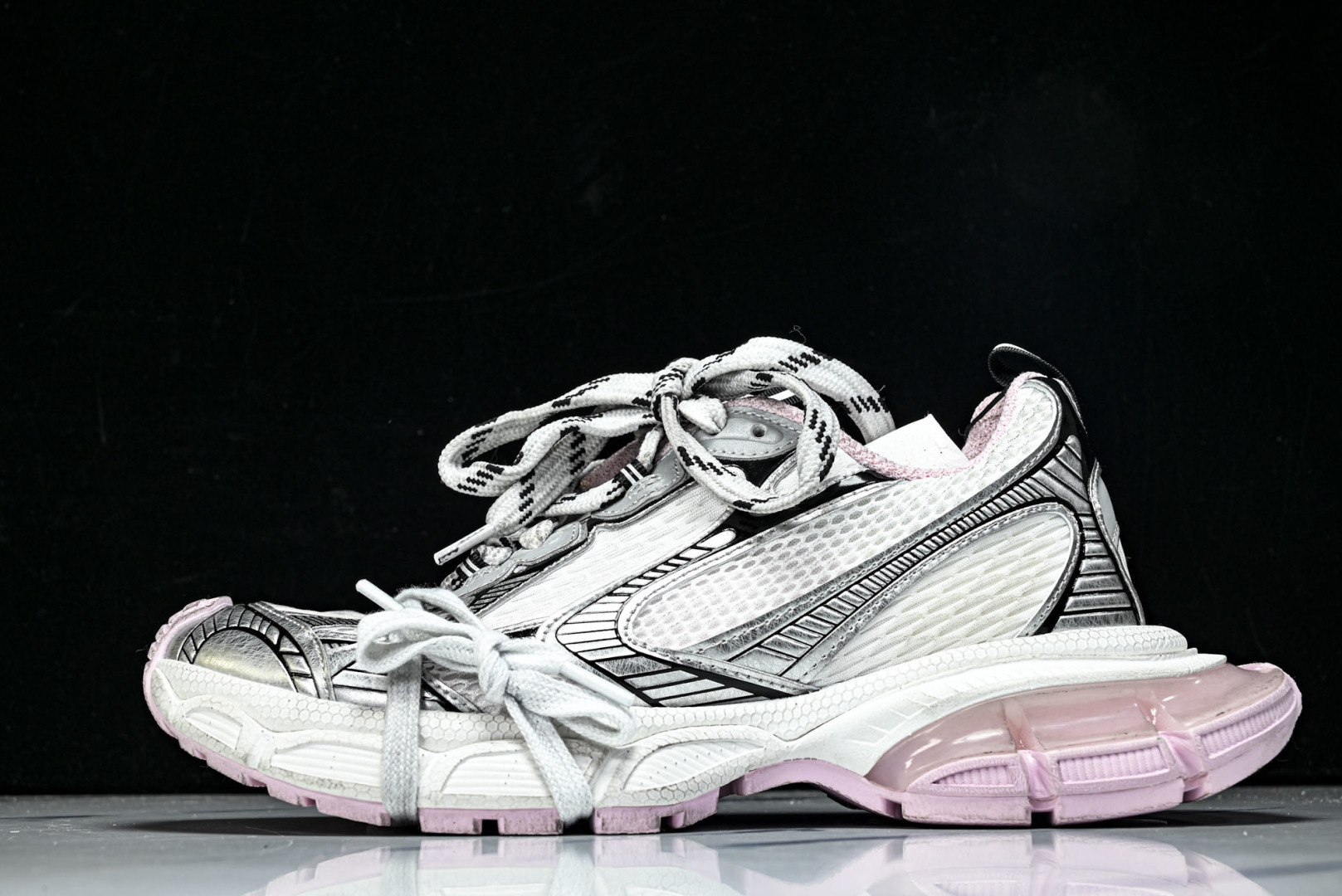 巴黎 EUR:35-46 偏大一码P:500纯原-Balenciaga 3XL 紫色 W3XGC 951