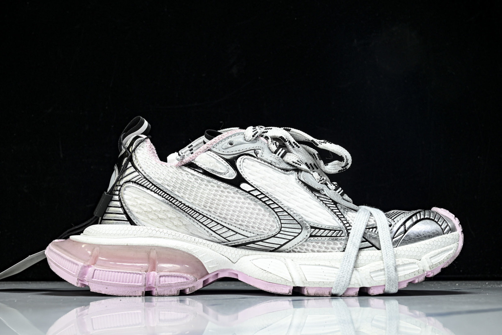 巴黎 EUR:35-46 偏大一码P:500纯原-Balenciaga 3XL 紫色 W3XGC 951