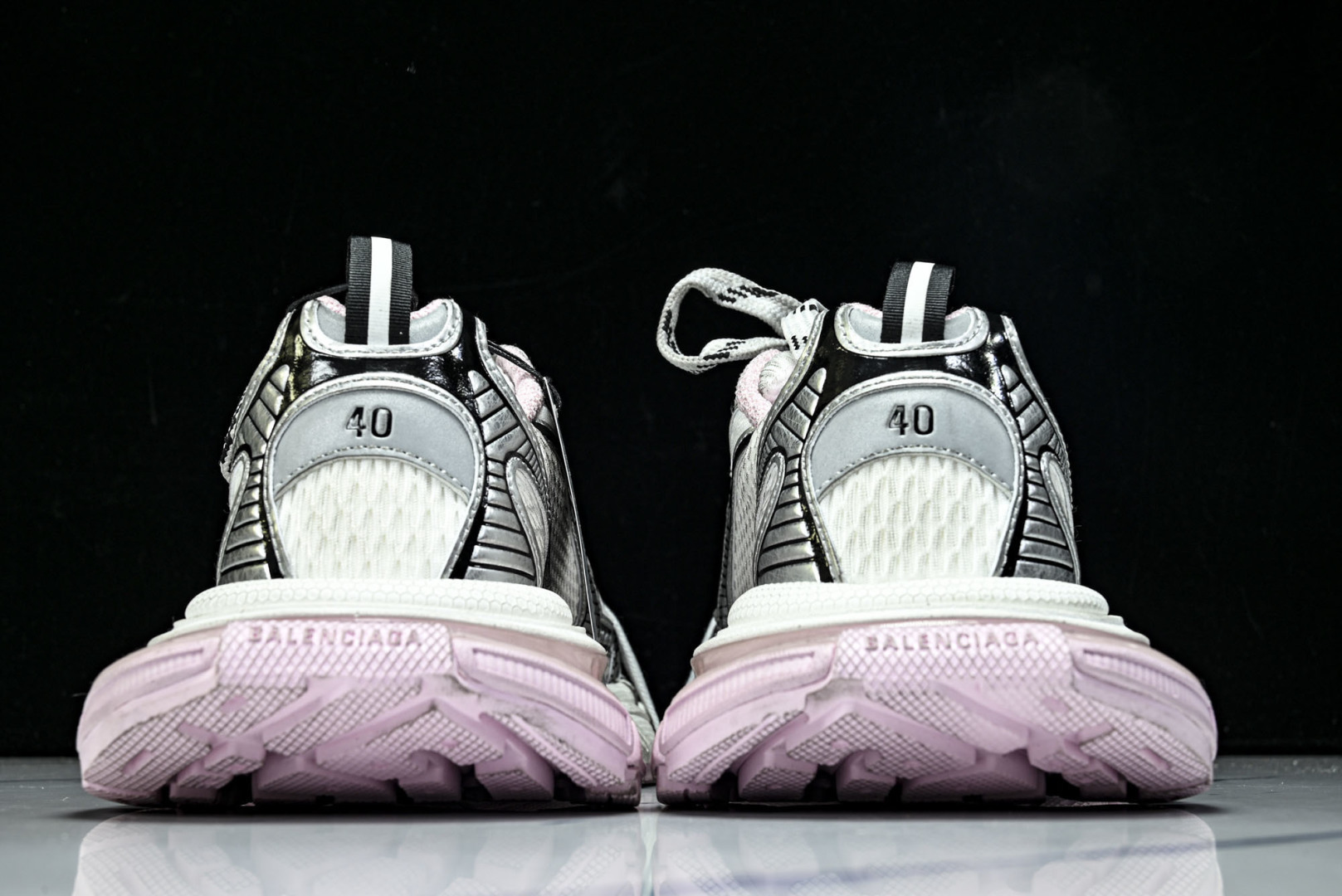 巴黎 EUR:35-46 偏大一码P:500纯原-Balenciaga 3XL 紫色 W3XGC 951