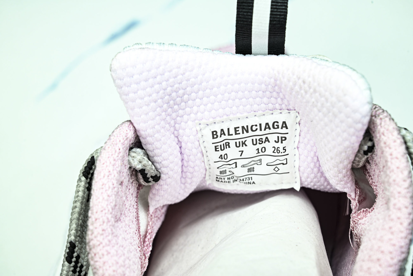 巴黎 EUR:35-46 偏大一码P:500纯原-Balenciaga 3XL 紫色 W3XGC 951