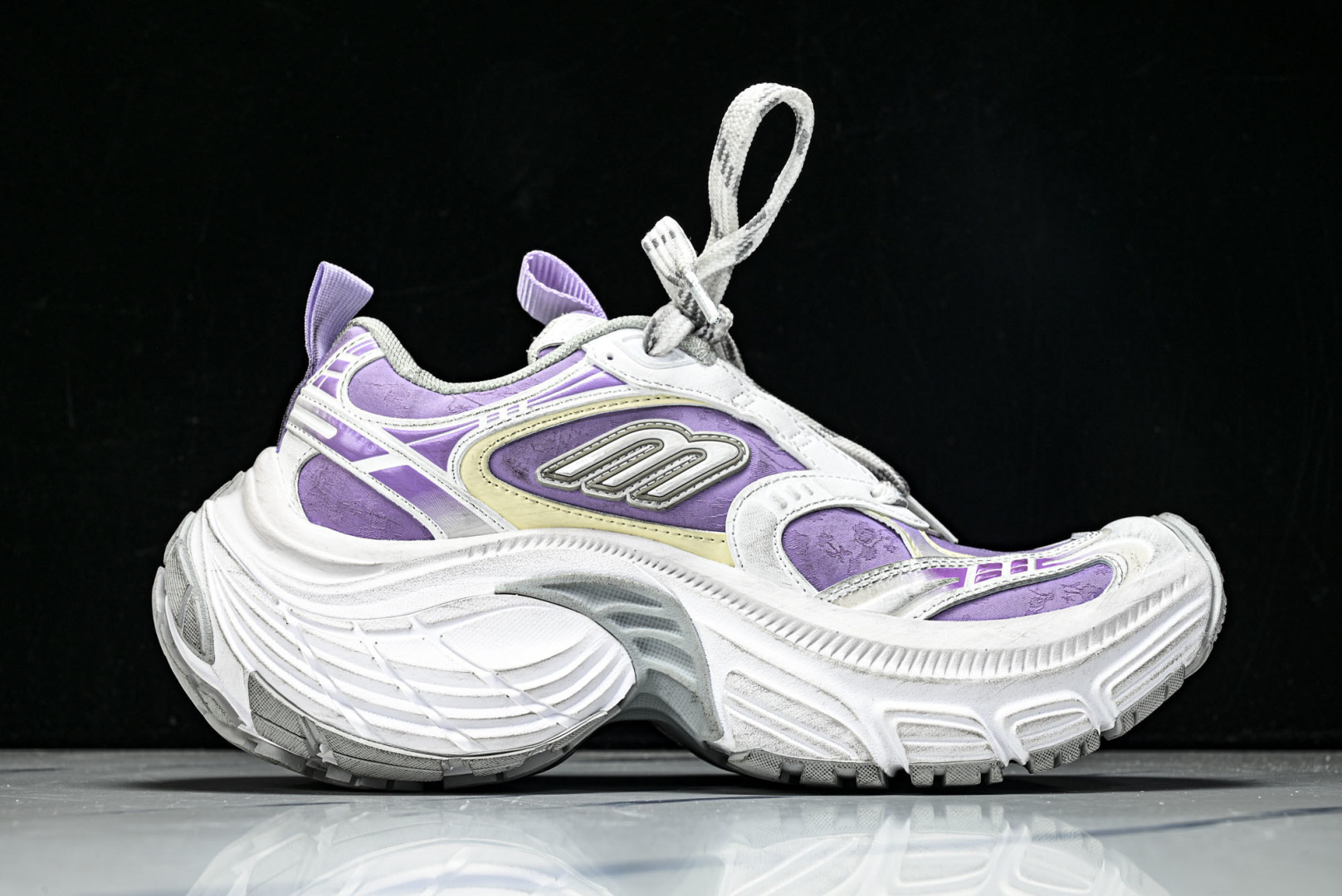 巴黎 EUR:35-46 偏大一码P:540纯原-Balenciaga 6XL 白紫 W6XES 599