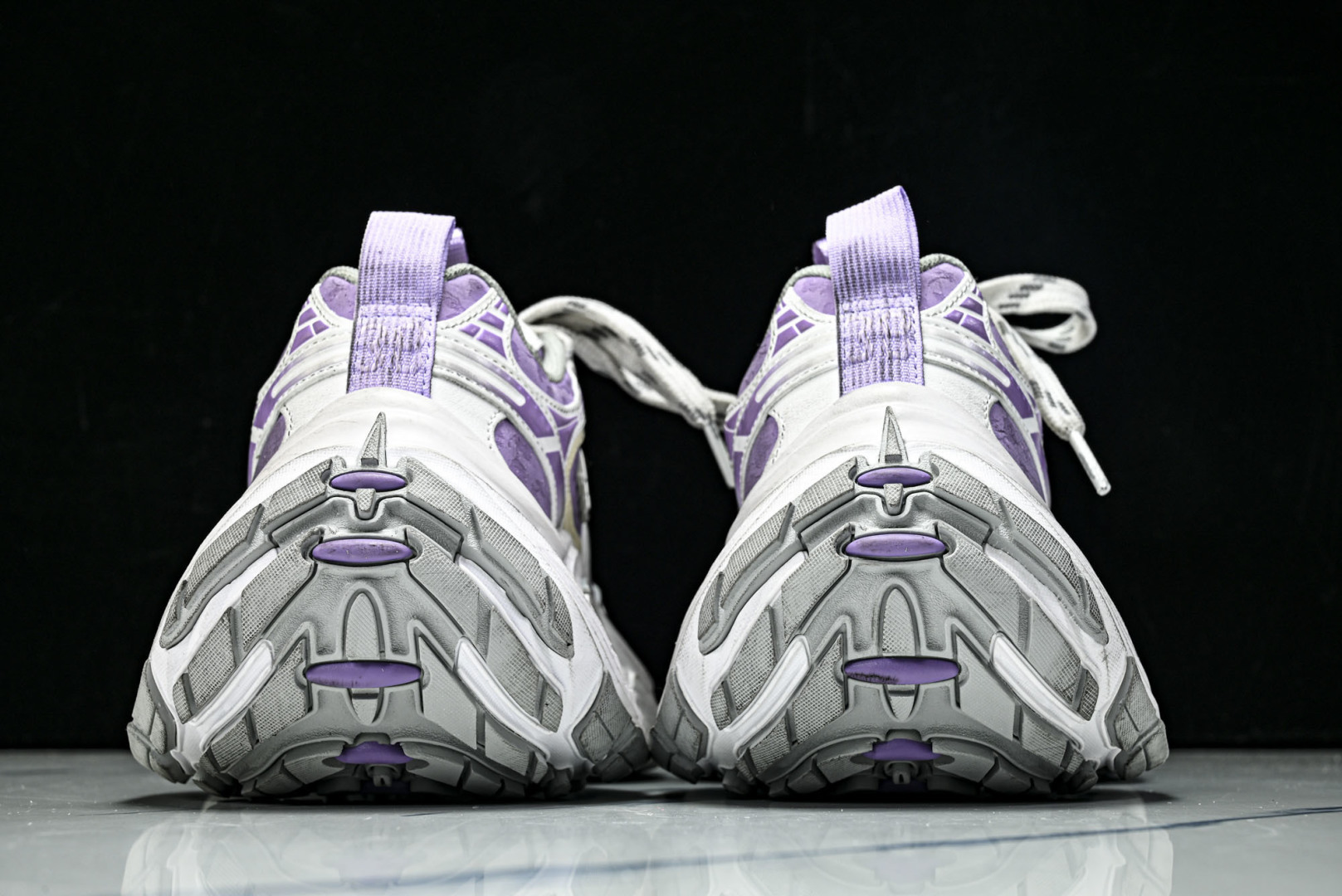 巴黎 EUR:35-46 偏大一码P:540纯原-Balenciaga 6XL 白紫 W6XES 599