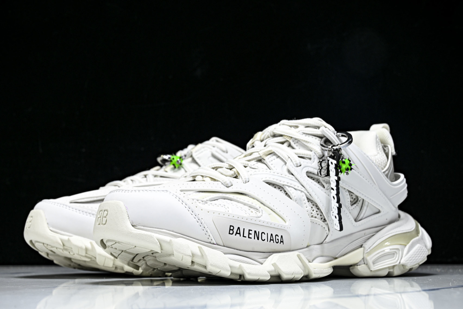 巴黎 EUR:35-46 偏大一码P:600纯原-Balenciaga Track 白色 WTRHM90
