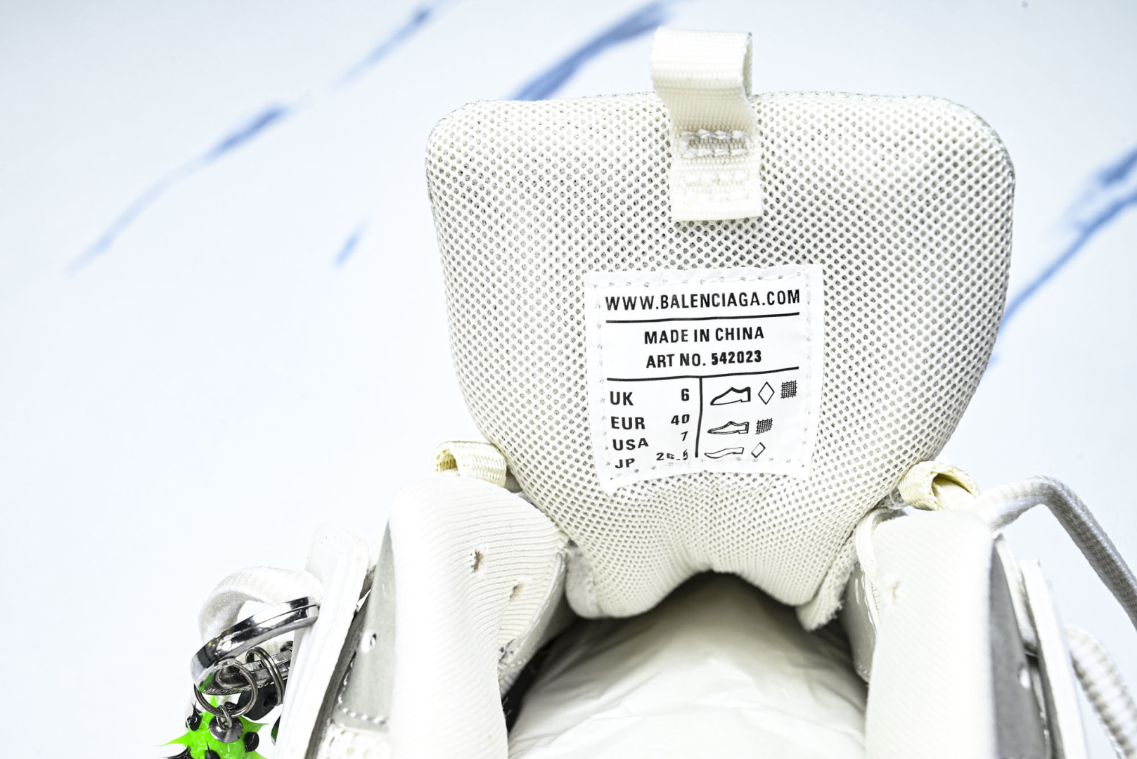 巴黎 EUR:35-46 偏大一码P:600纯原-Balenciaga Track 白色 WTRHM90