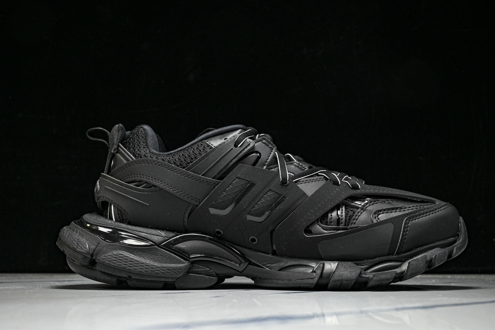 巴黎 EUR:35-46 偏大一码P:600纯原-Balenciaga Track 黑色 WTRHM10