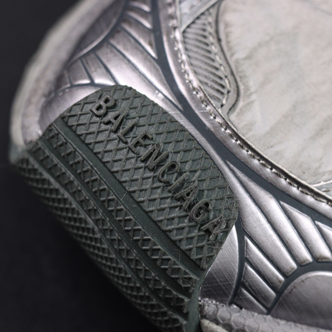 Balenciaga巴黎世家 3XL 磨损效果 圆头厚底系带老爹鞋S2纯原生产线出品 网面轻便型老爹鞋在