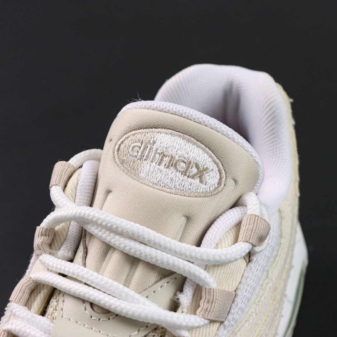 Levi's x Nike Air Max 95 “White and Ecru” 米色KZ2.0纯原生