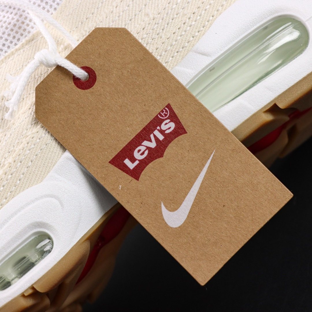 Levi's x Nike Air Max 95 “White and Ecru” 米色KZ2.0纯原生