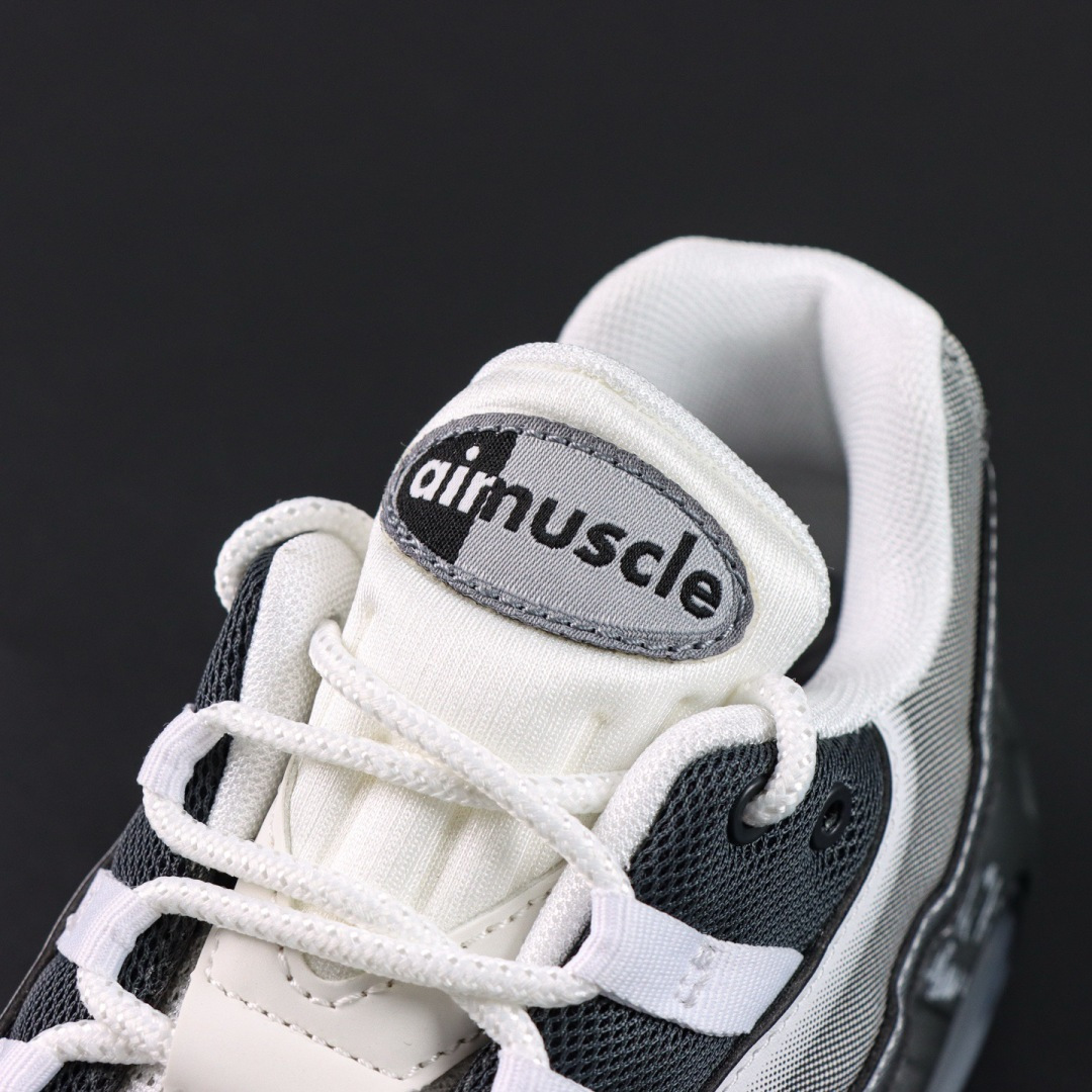 Yu-Gi-Oh! x Nike Air Muscle 95 游戏王联名 灰色GX纯原生产线出品Air 