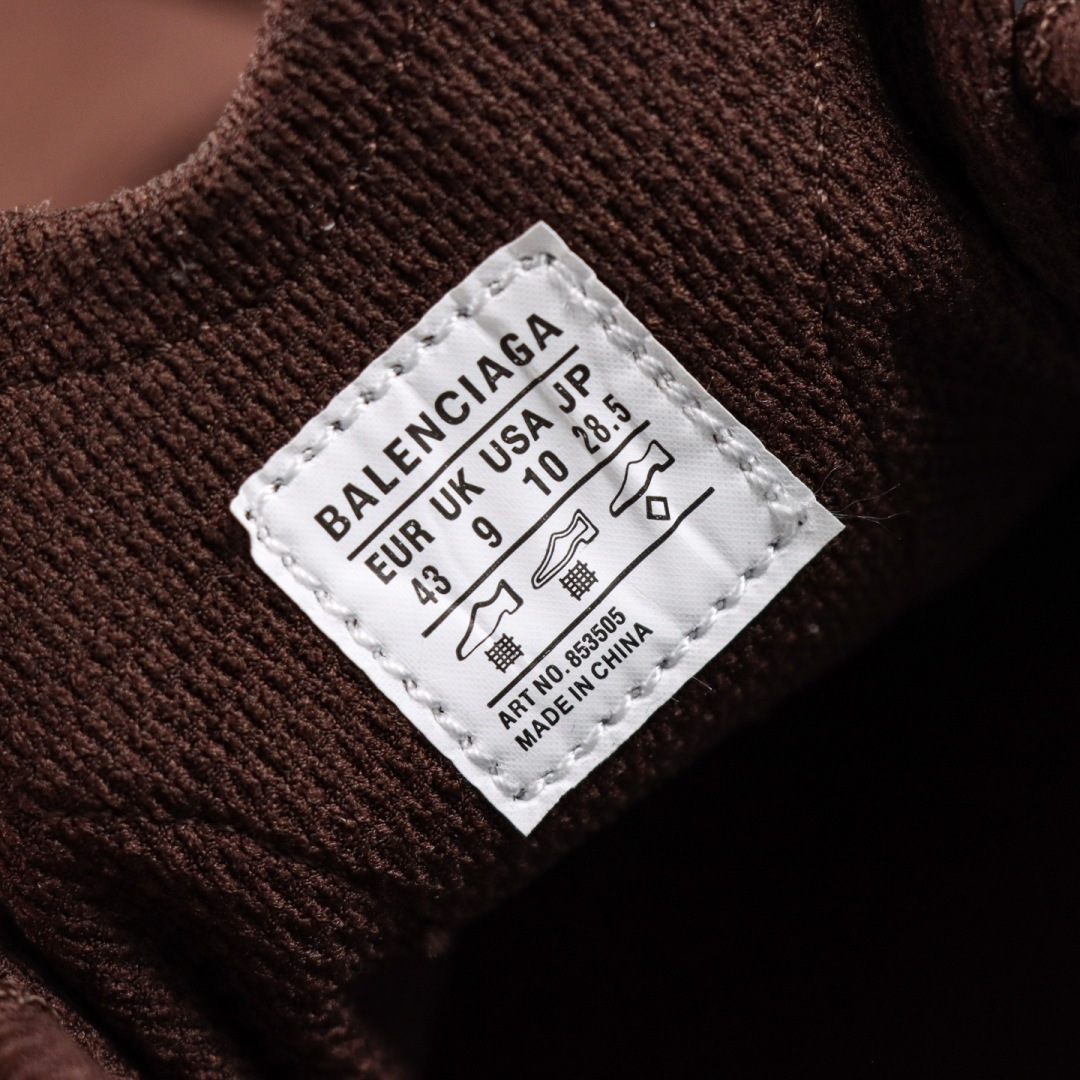 Balenciaga 巴黎世家 21代 Monday Ultra 棕色S2纯原生产线出品巴黎新款 鞋面主