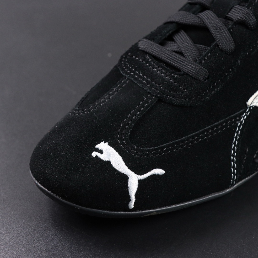 PUMA x Balenciaga巴黎世家 Speedcat 系列 薄底鞋德训鞋赛车鞋 黑色S2纯原生产