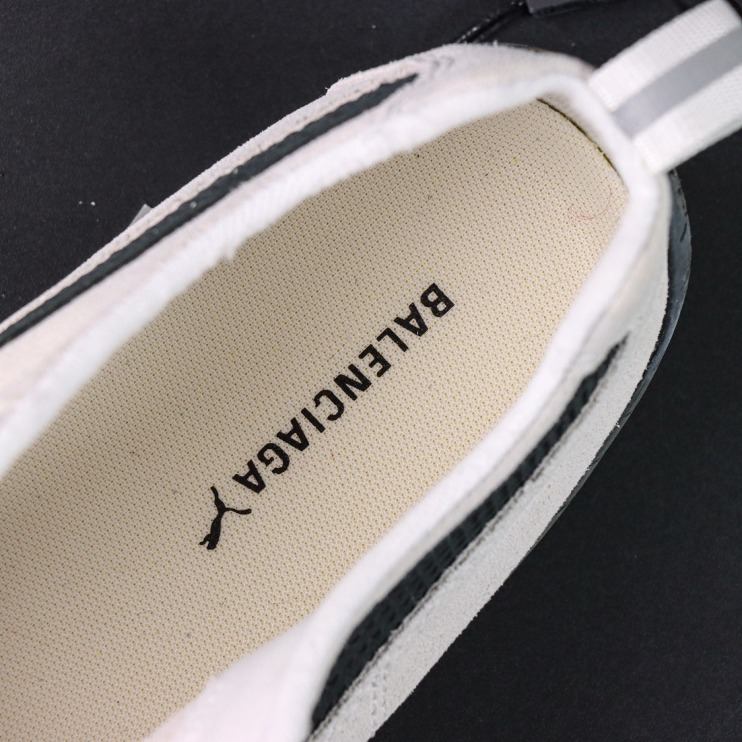 PUMA x Balenciaga巴黎世家 Speedcat 系列 薄底鞋德训鞋赛车鞋 黑色S2纯原生产