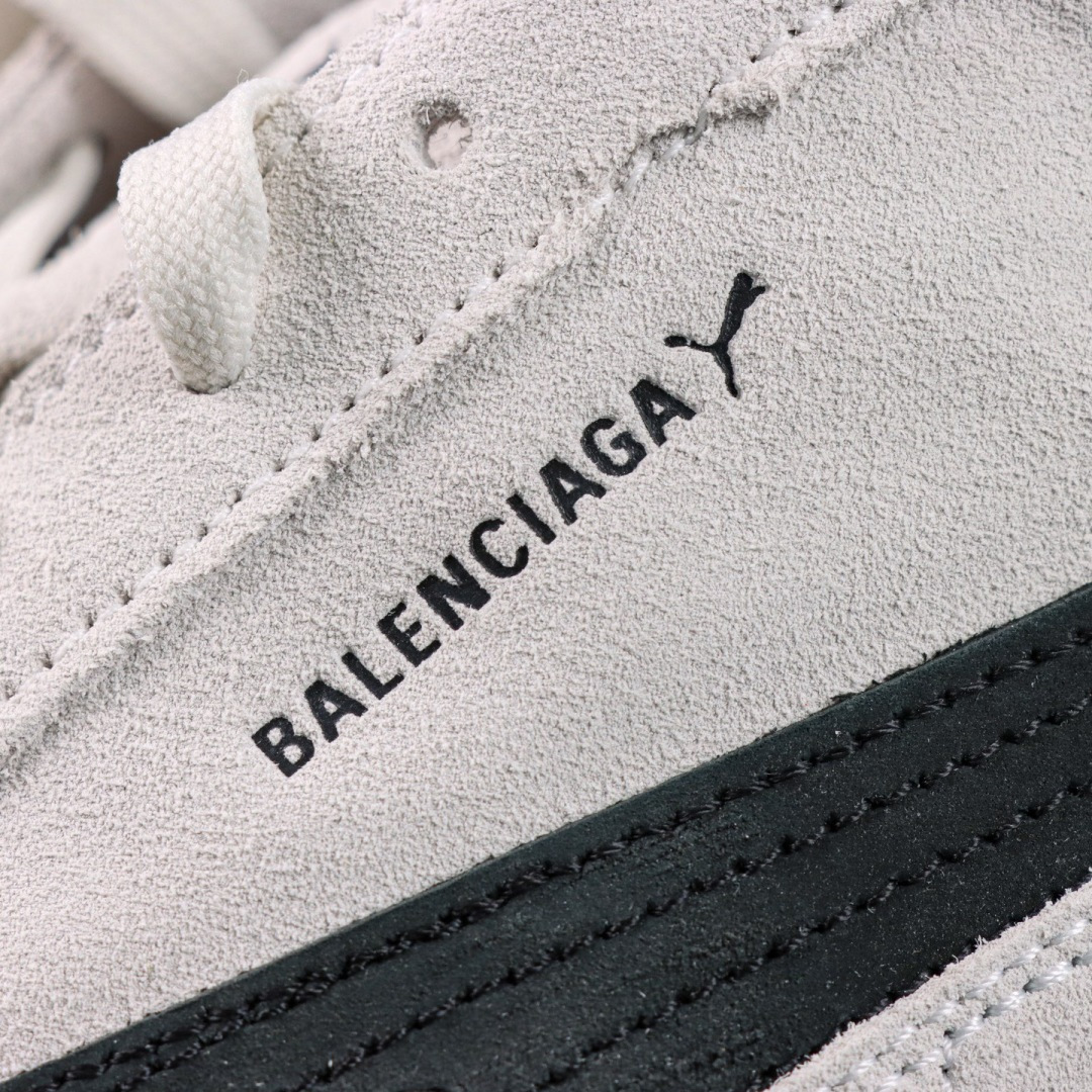 PUMA x Balenciaga巴黎世家 Speedcat 系列 薄底鞋德训鞋赛车鞋 黑色S2纯原生产