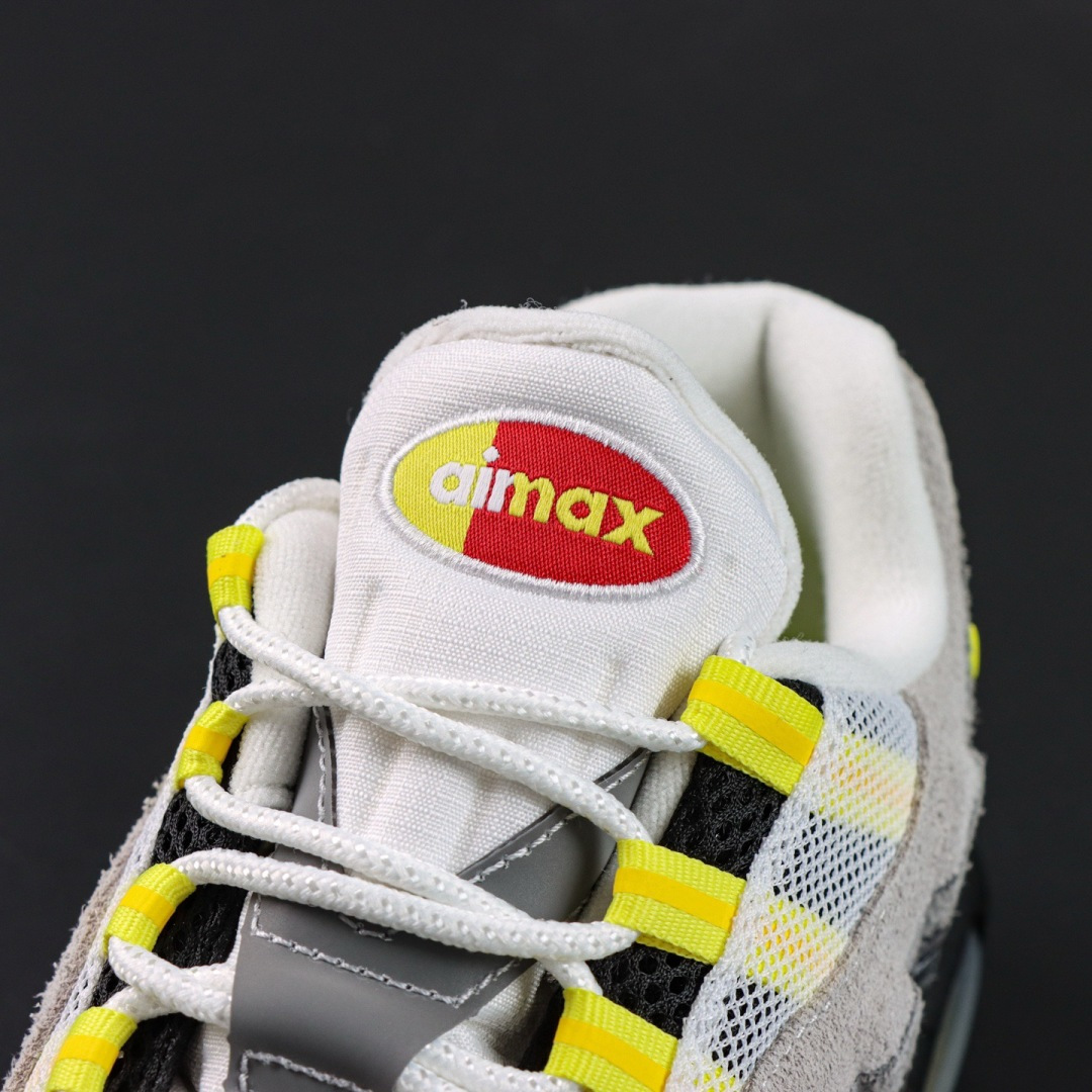 UNDEFEATED × Nike Air Max 95 SP 上海限定 灰黄GX纯原生产线出品Air 