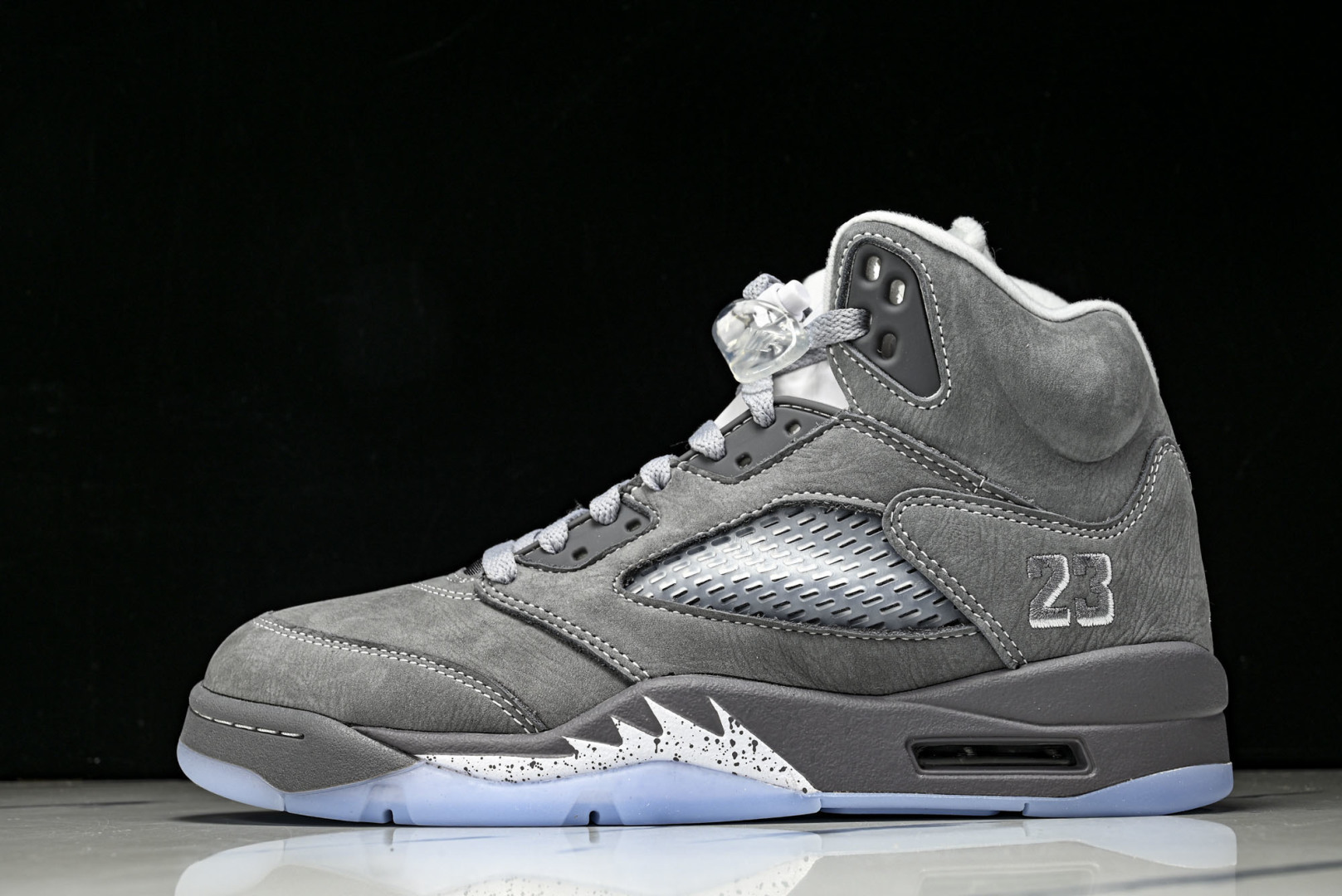 AJ5 尺码:36-47.5纯原出品-Air Jordan 5 Wolf Grey AJ5 乔5狼灰 D