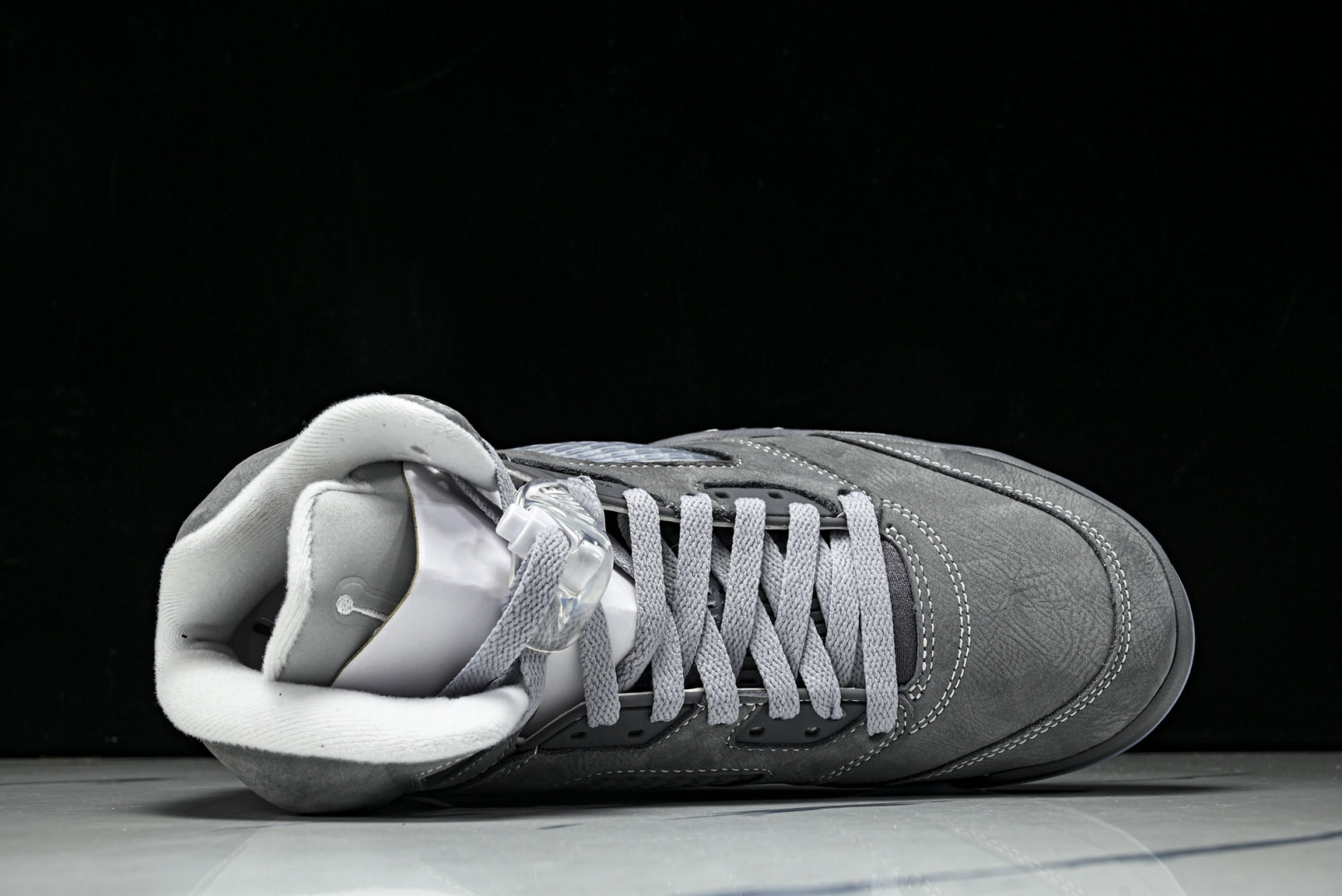 AJ5 尺码:36-47.5纯原出品-Air Jordan 5 Wolf Grey AJ5 乔5狼灰 D