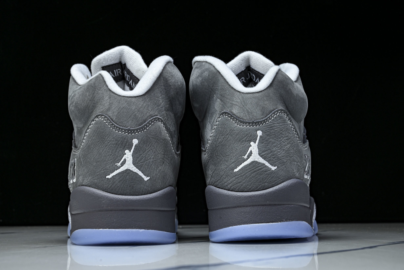 AJ5 尺码:36-47.5纯原出品-Air Jordan 5 Wolf Grey AJ5 乔5狼灰 D