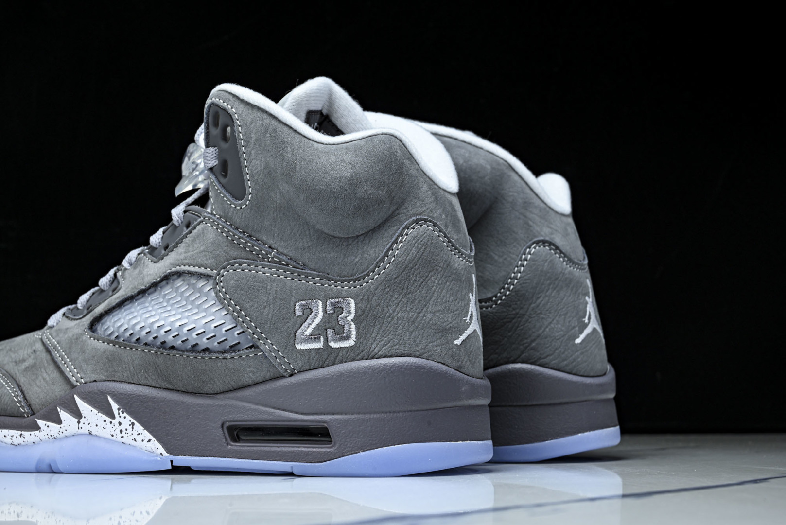 AJ5 尺码:36-47.5纯原出品-Air Jordan 5 Wolf Grey AJ5 乔5狼灰 D