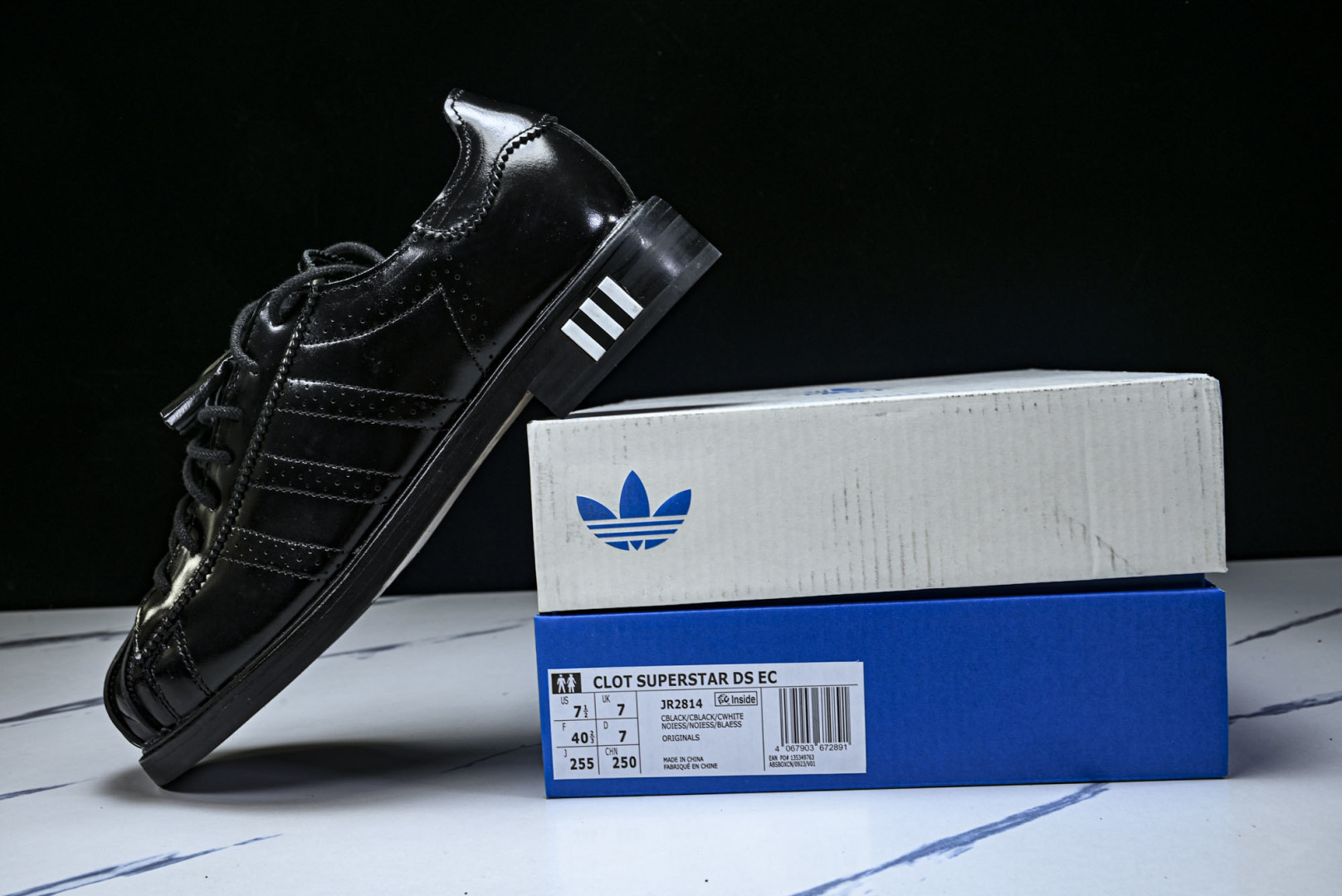 贝壳头 尺码:36-46P:560纯原出品-Superstar CLOT By Edison Chen 