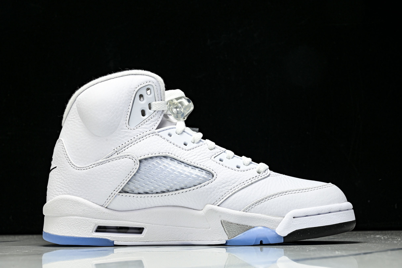 AJ5 尺码:36-47.5纯原出品-Air Jordan 5 Retro OG White Metal
