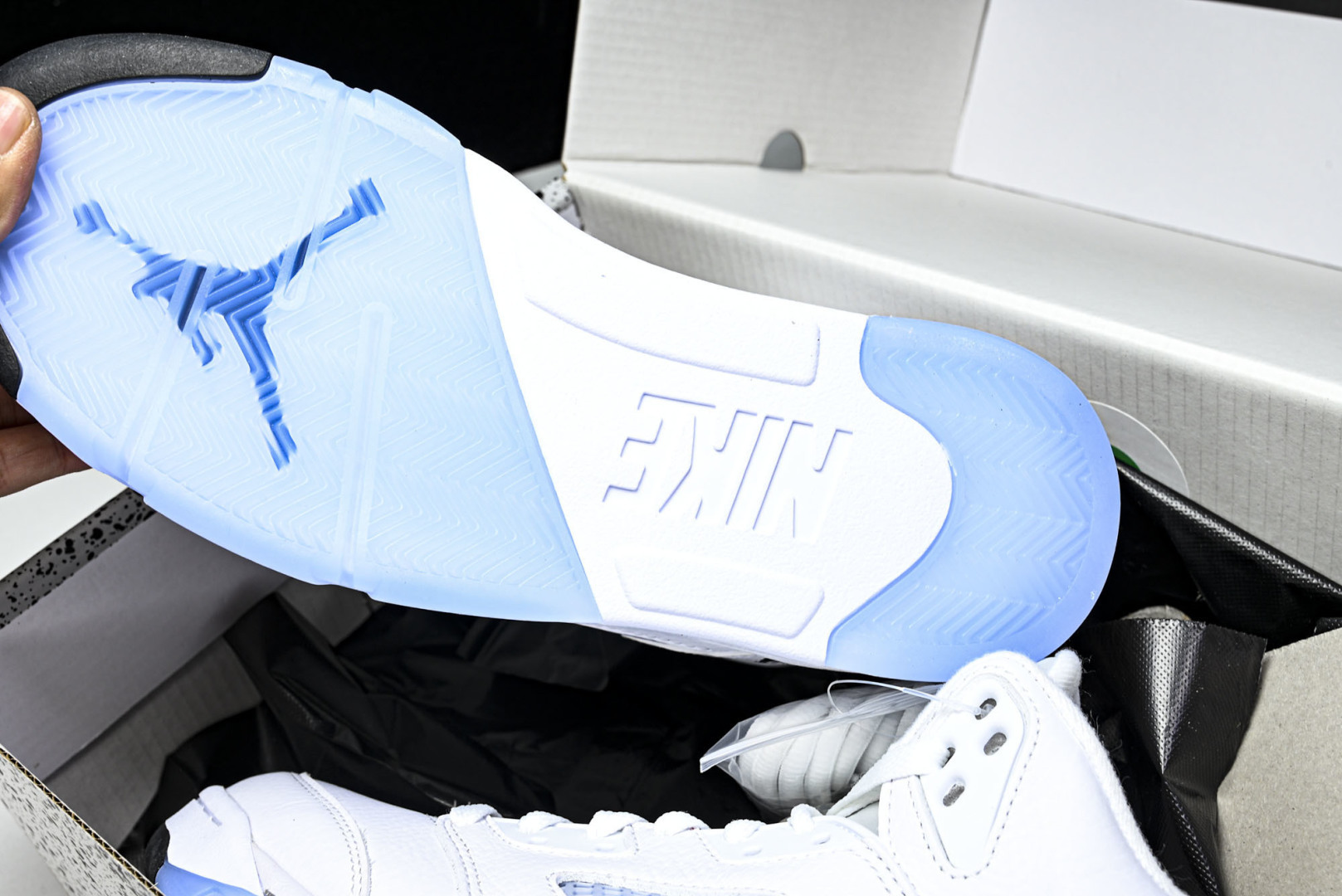 AJ5 尺码:36-47.5纯原出品-Air Jordan 5 Retro OG White Metal