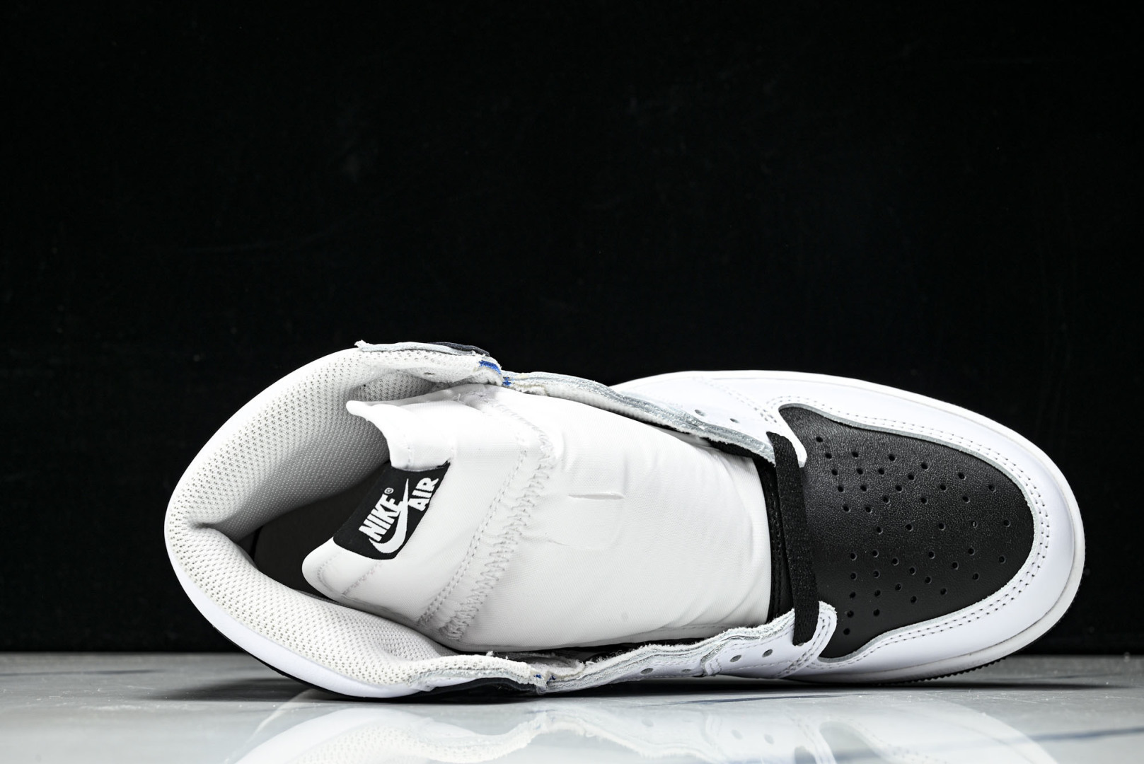 AJ1黑白 尺码40-47.5P：570纯原出品-Air Jordan 1 Retro High OG 