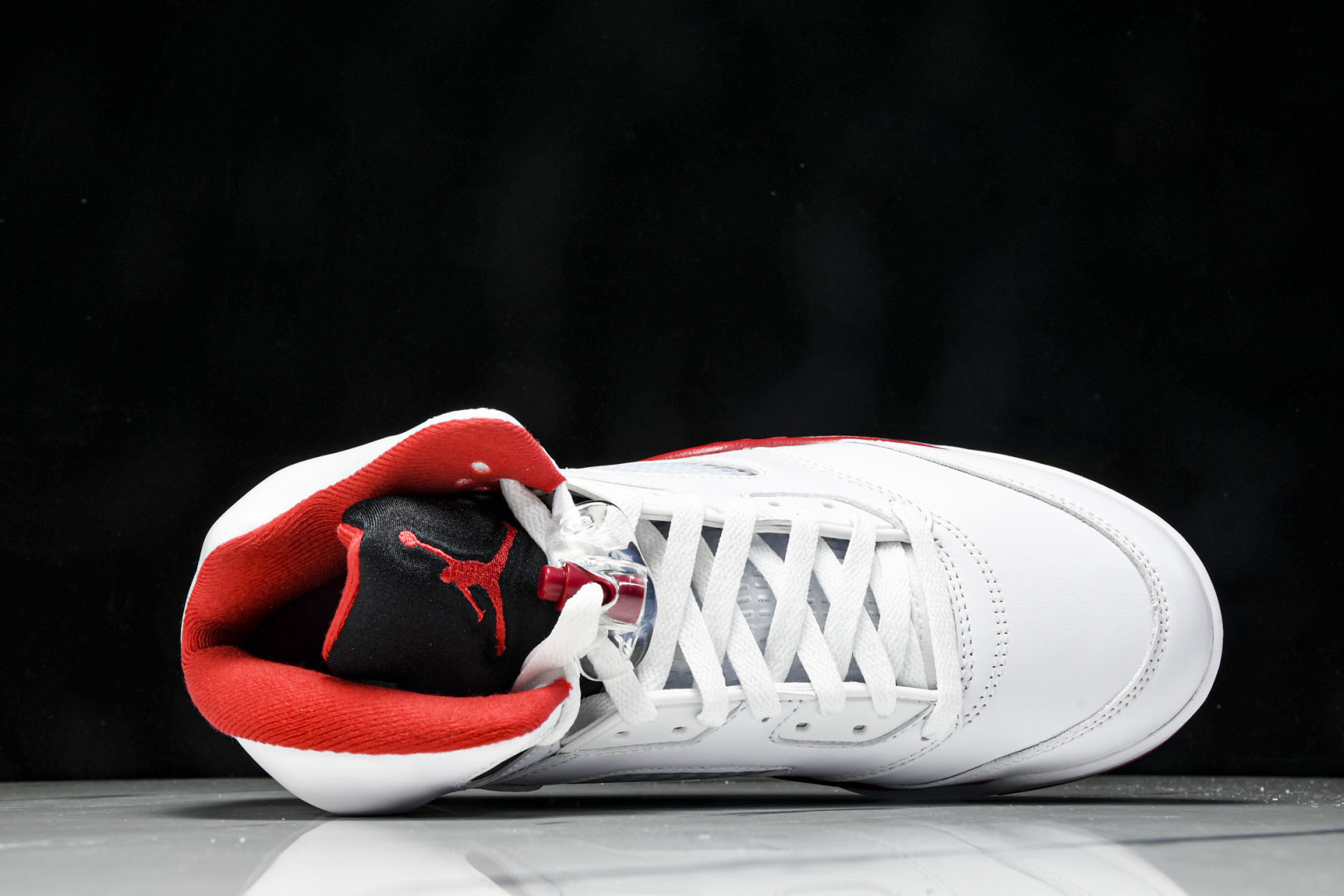 AJ5 尺码40.5-47.5P:570纯原版出品-Air Jordan 5 Retro Fire Re