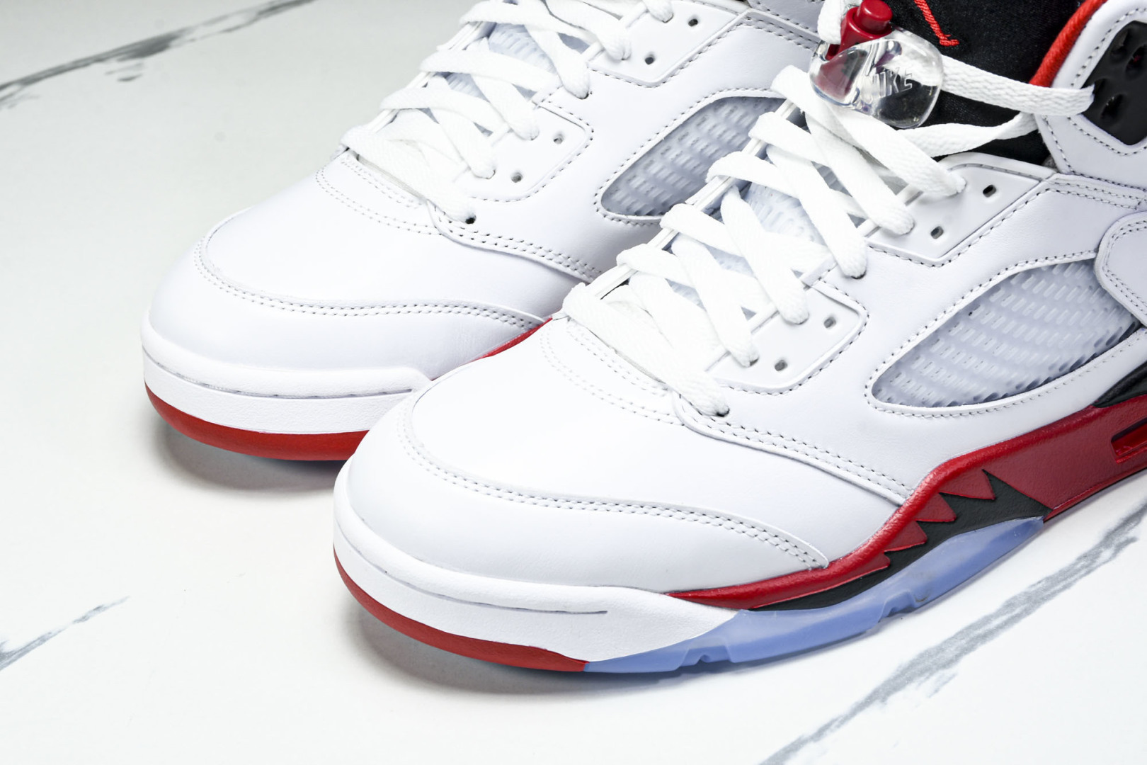 AJ5 尺码40.5-47.5P:570纯原版出品-Air Jordan 5 Retro Fire Re
