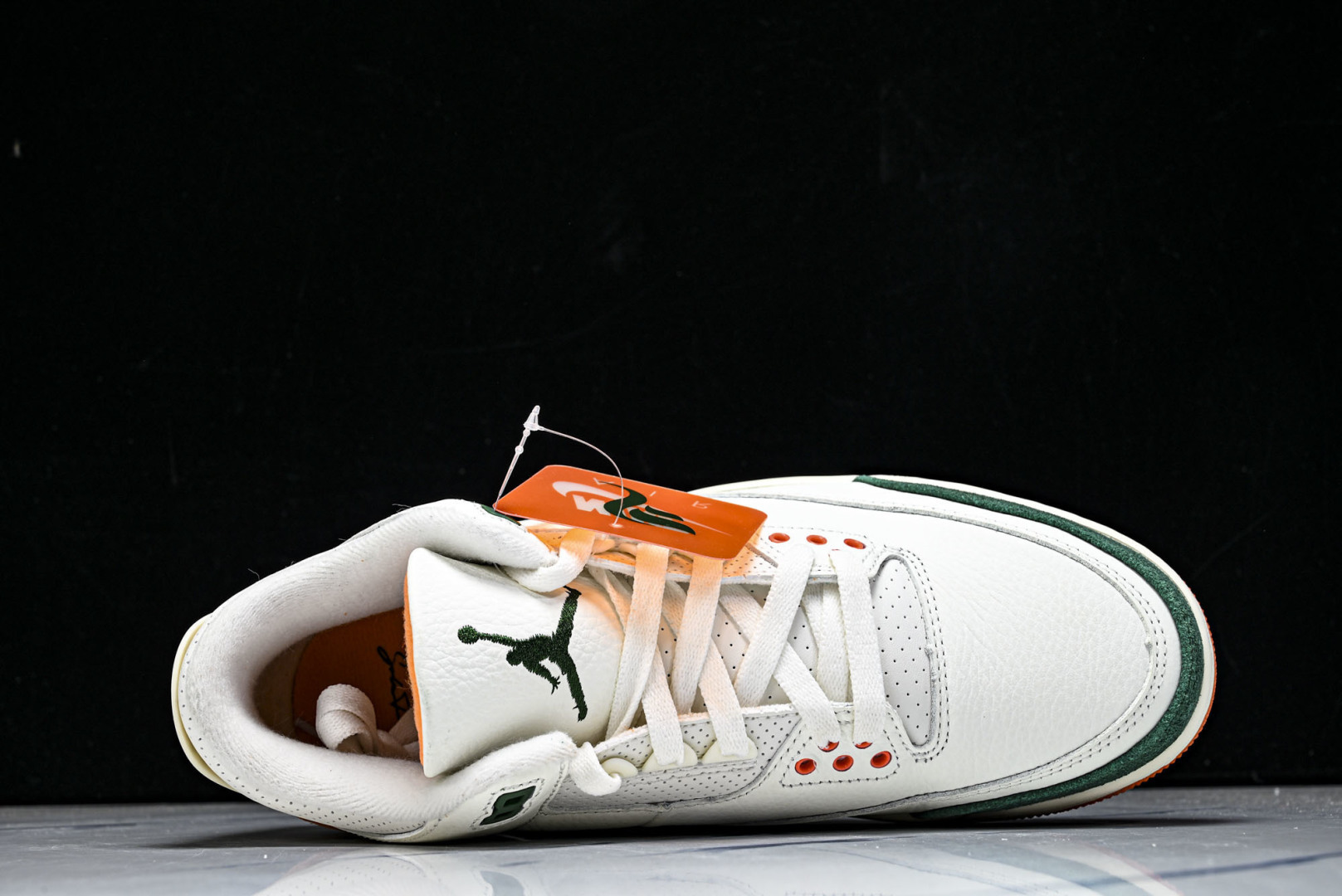 AJ3 尺码40-48.5纯原版出品-Air Jordan 3 白绿桔色 IF4491 100 YZ01