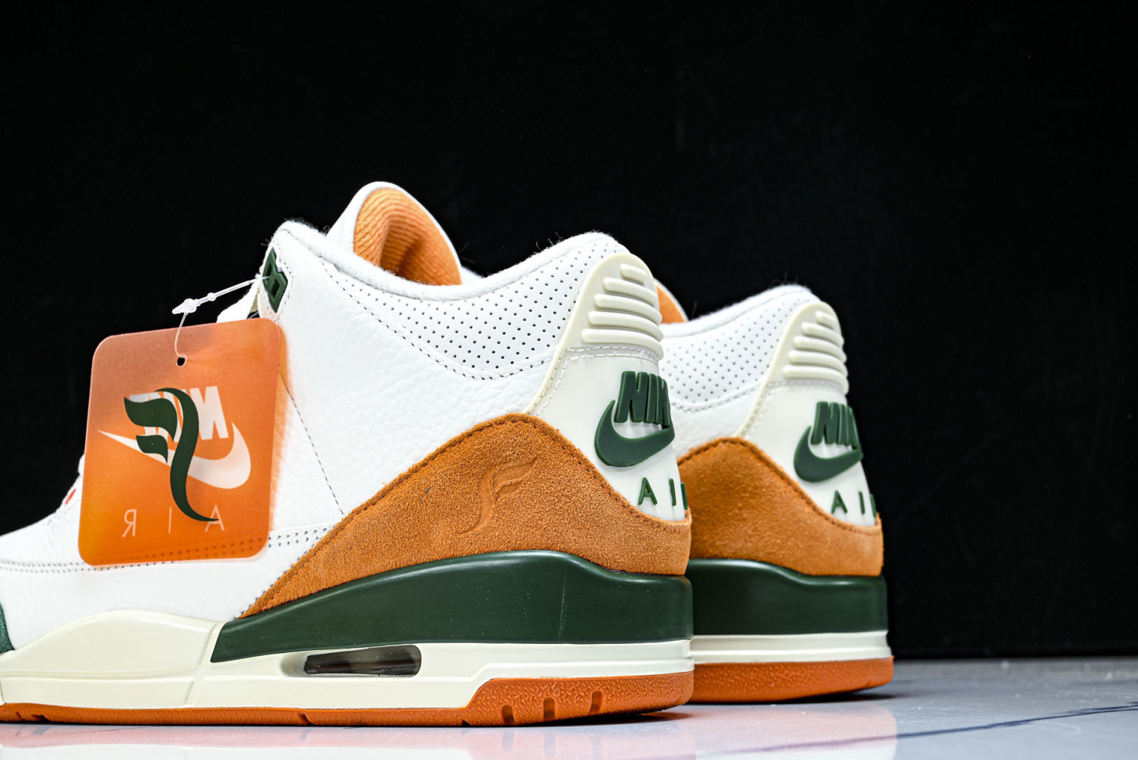 AJ3 尺码40-48.5纯原版出品-Air Jordan 3 白绿桔色 IF4491 100 YZ01