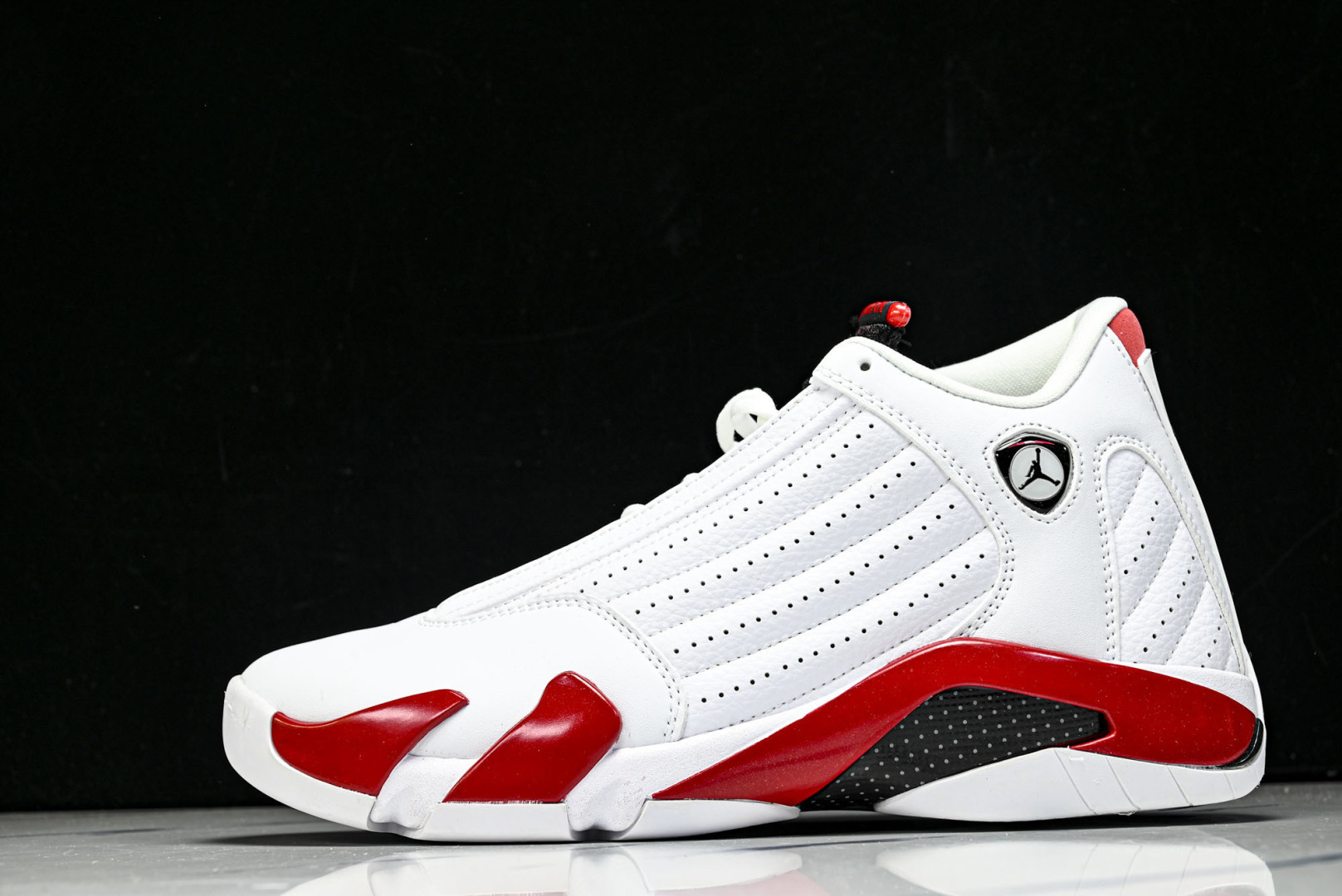 AJ14 尺码40-48.5纯原版出品-Air Jordan 14 Retro ' 白红色 -100 Y