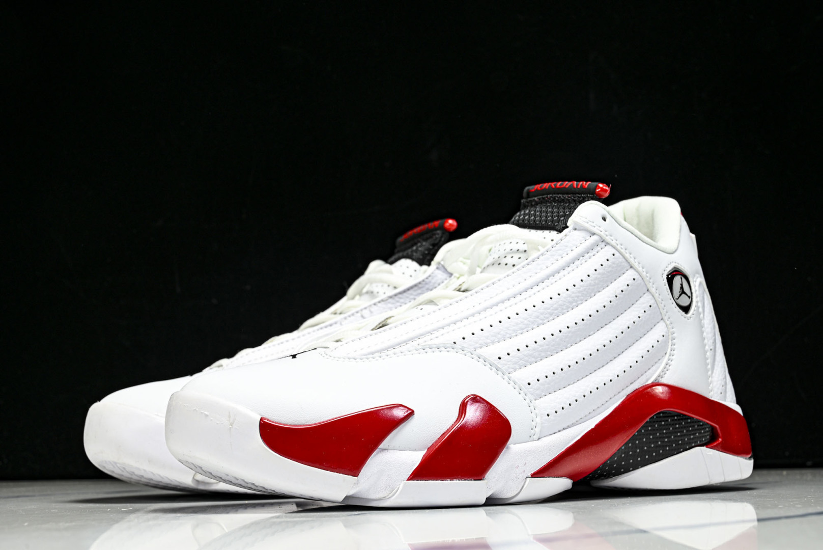 AJ14 尺码40-48.5纯原版出品-Air Jordan 14 Retro ' 白红色 -100 Y
