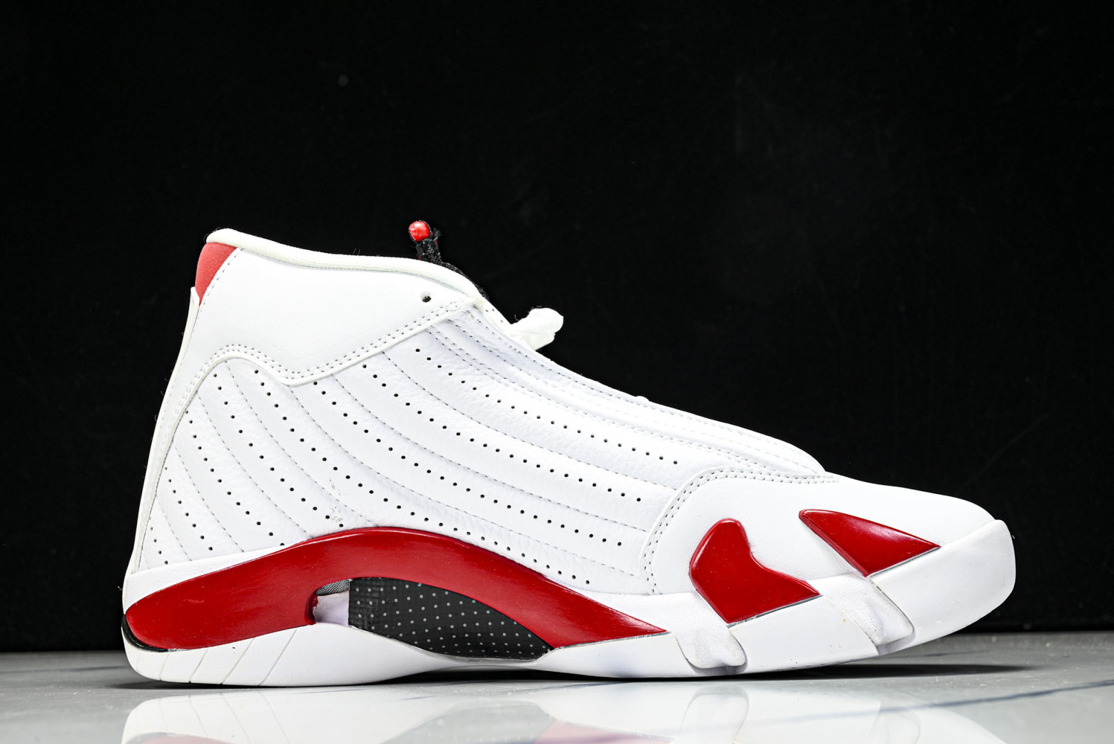AJ14 尺码40-48.5纯原版出品-Air Jordan 14 Retro ' 白红色 -100 Y